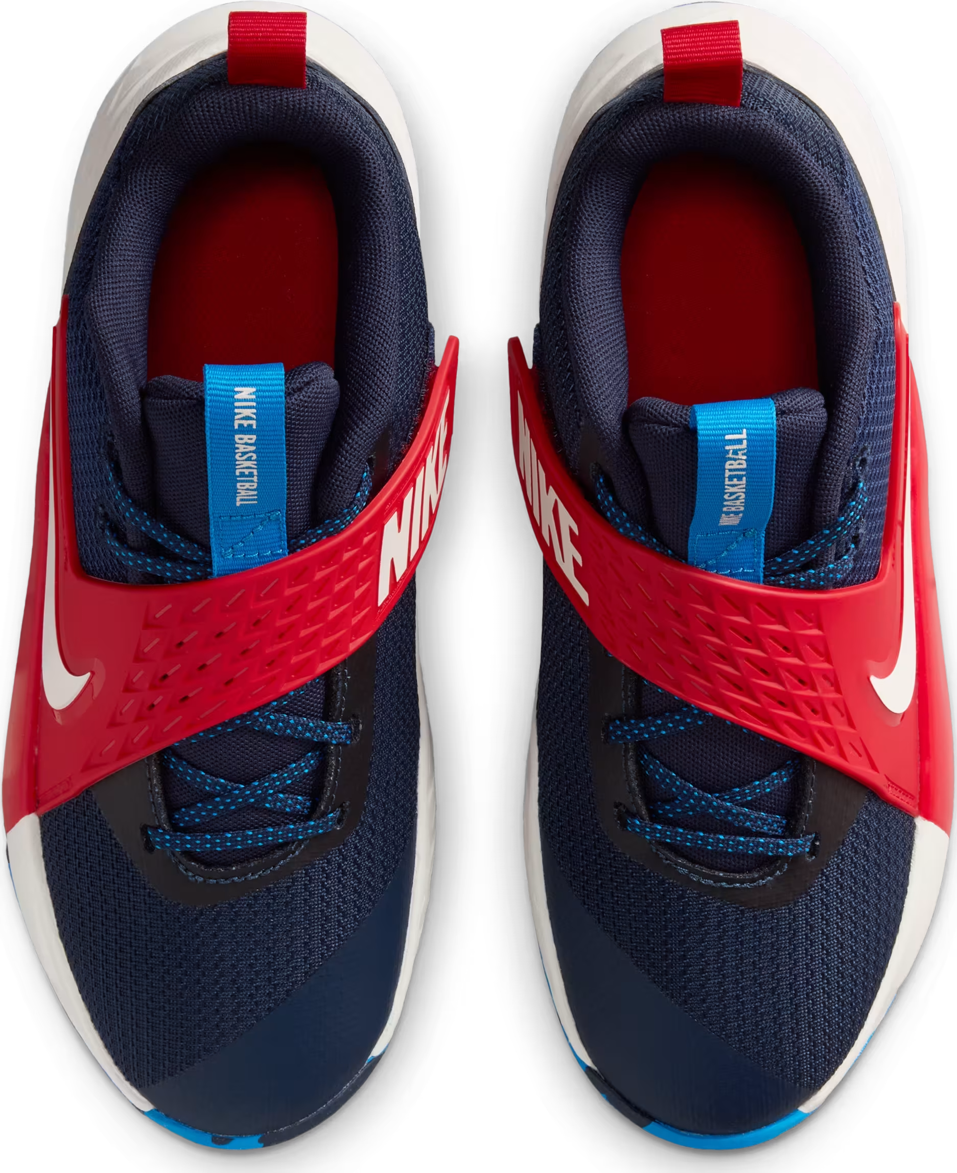 Nike Team Hustle D 12 Team Navy University Red Sail (GS)