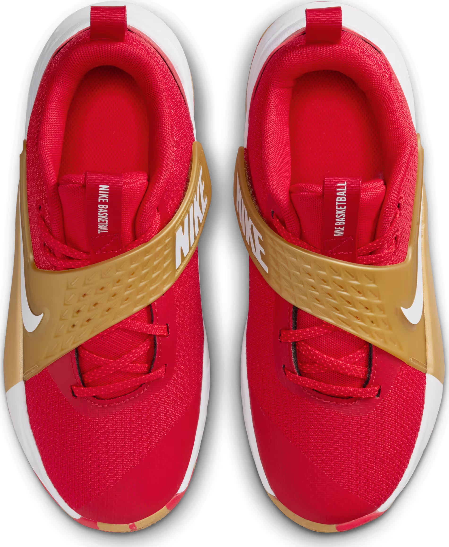 Nike Team Hustle D 12 University Red Gold White (GS)