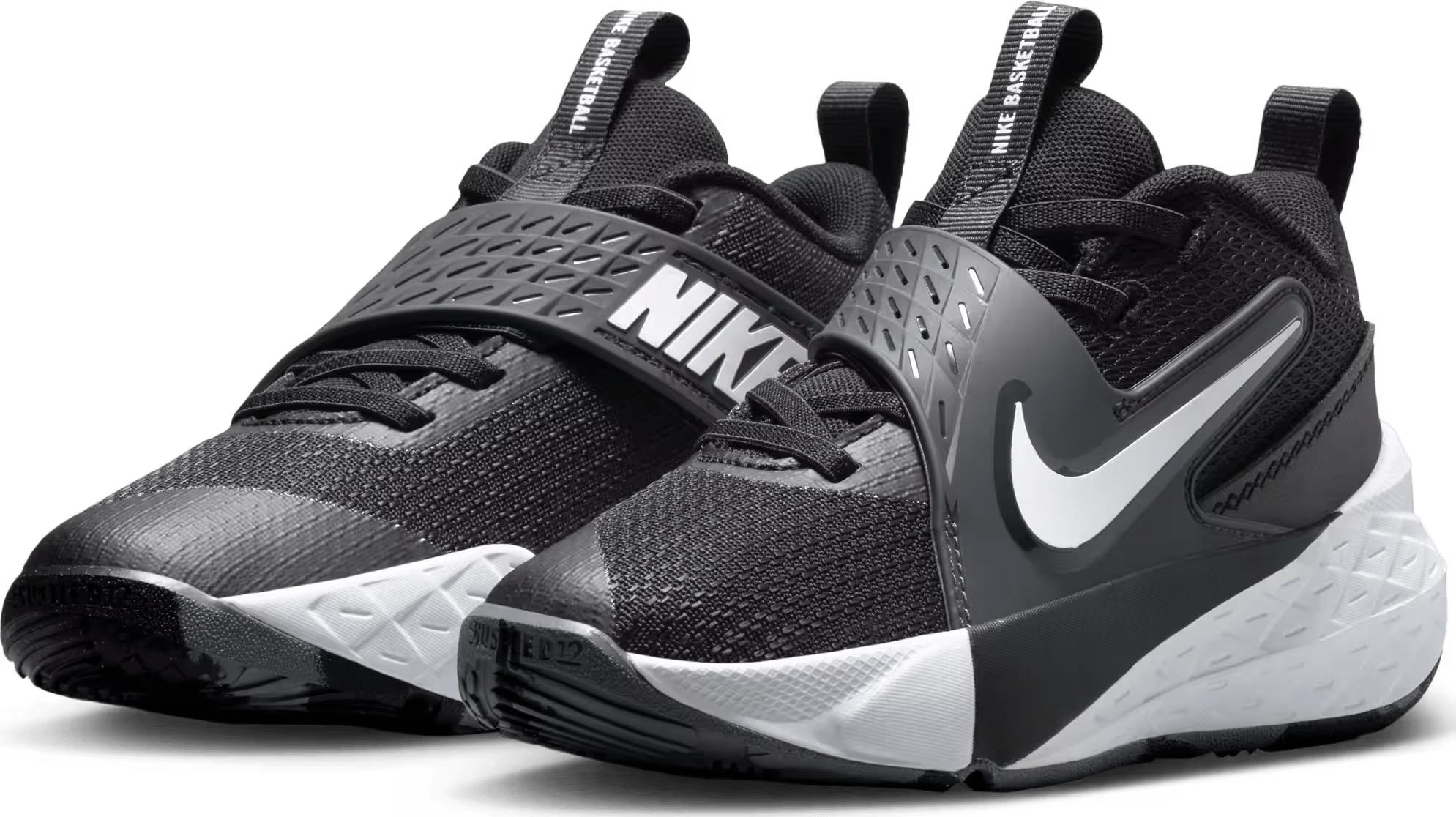 Nike Team Hustle D 12 Black Anthracite White (PS)