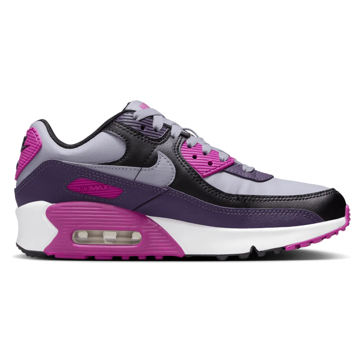 Nike Air Max 90 GS "Cement Grey Dark Raisin"