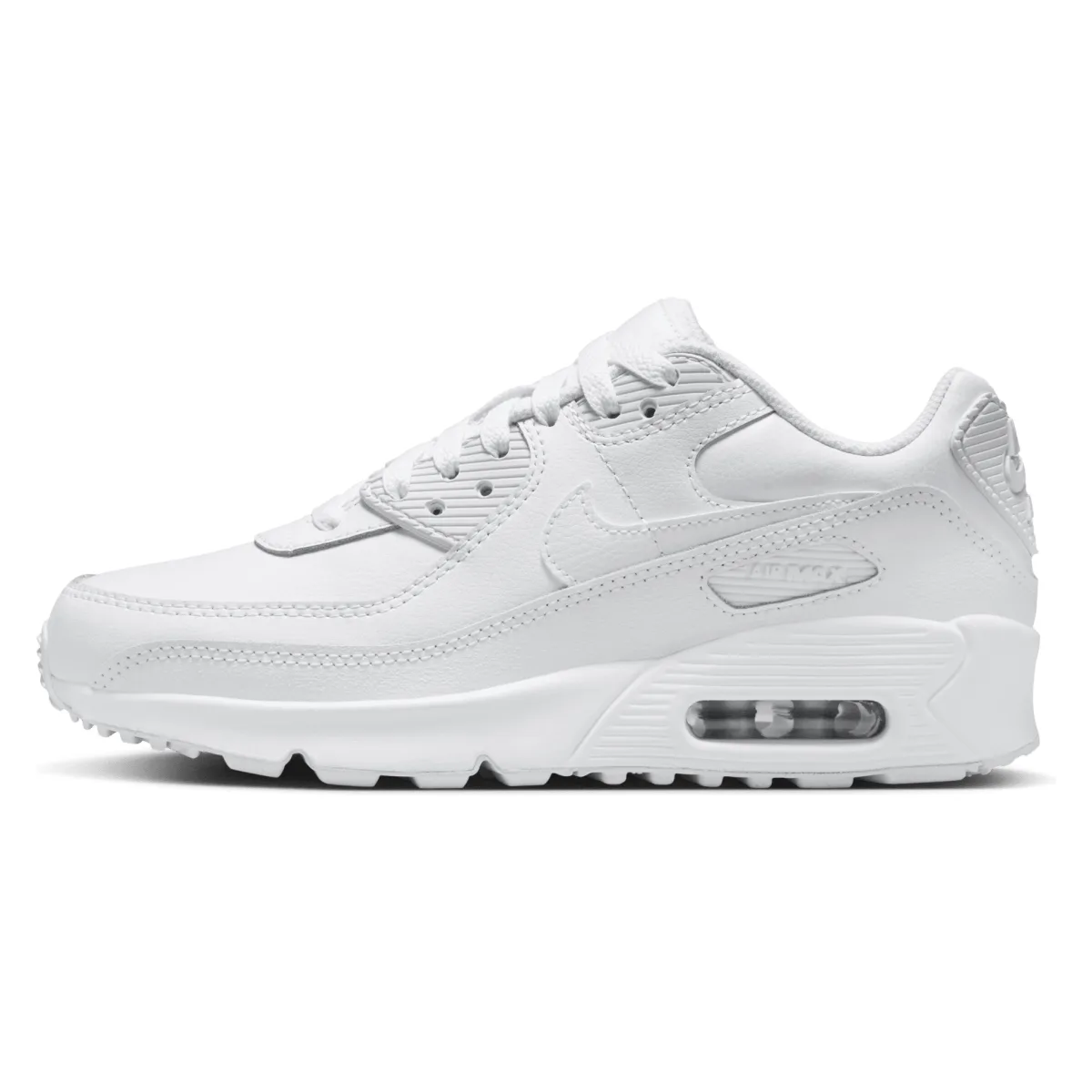 Nike Air Max 90 GS "Metallic Silver White"