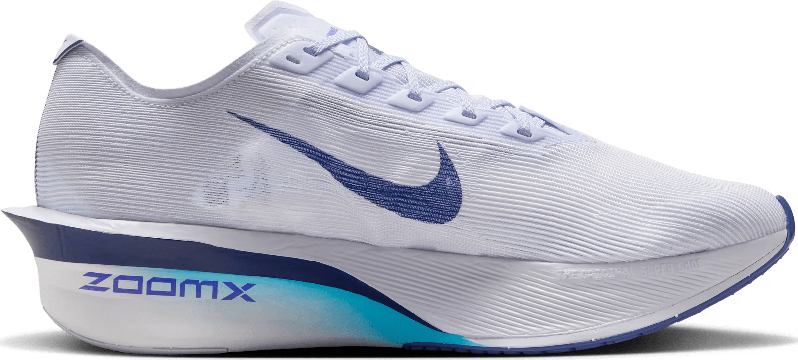 Nike ZoomX Vaporfly Next% 4 Ghost Persian Violet Football Grey Blue Void