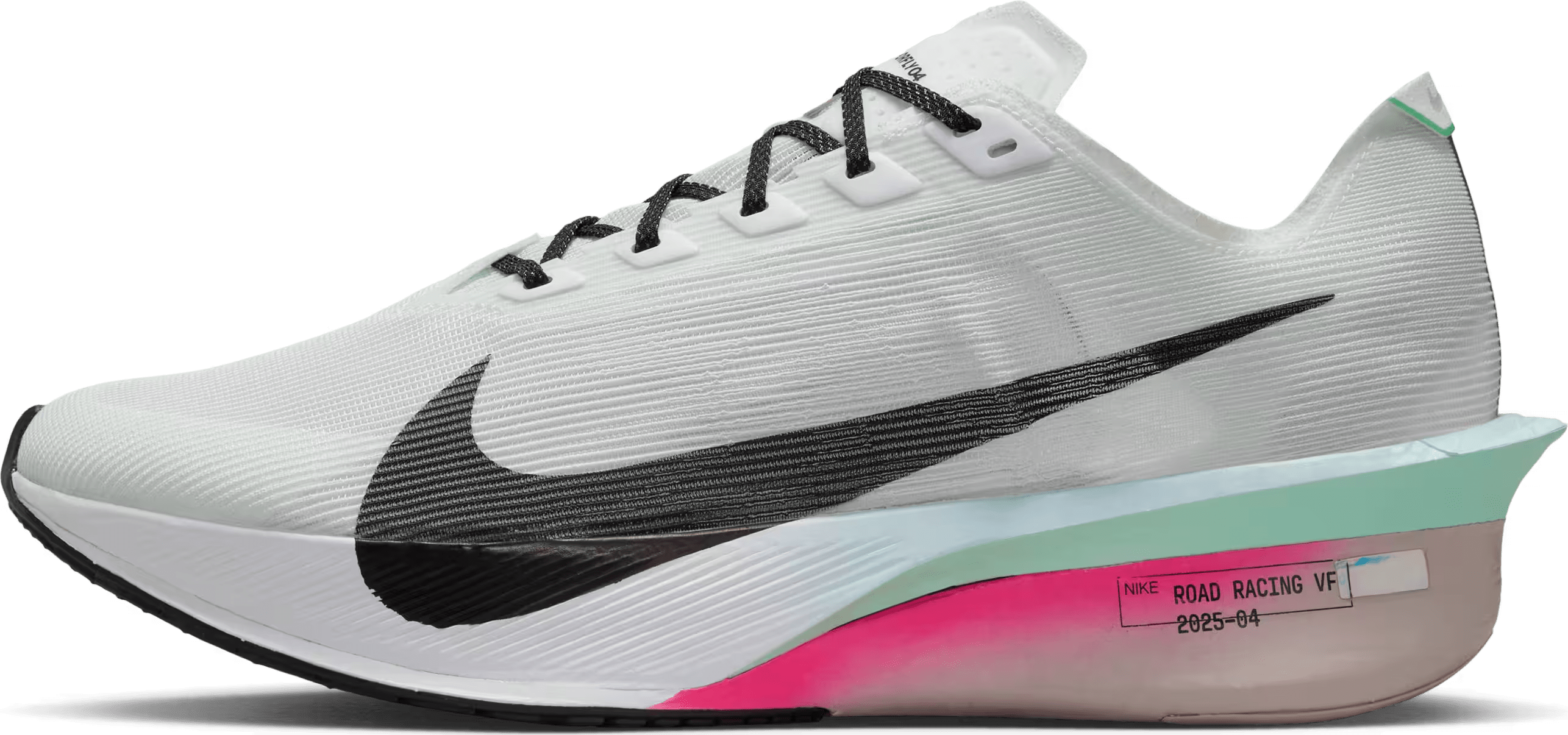 Nike ZoomX Vaporfly Next% 4 White Hyper Pink Mint Foam Black