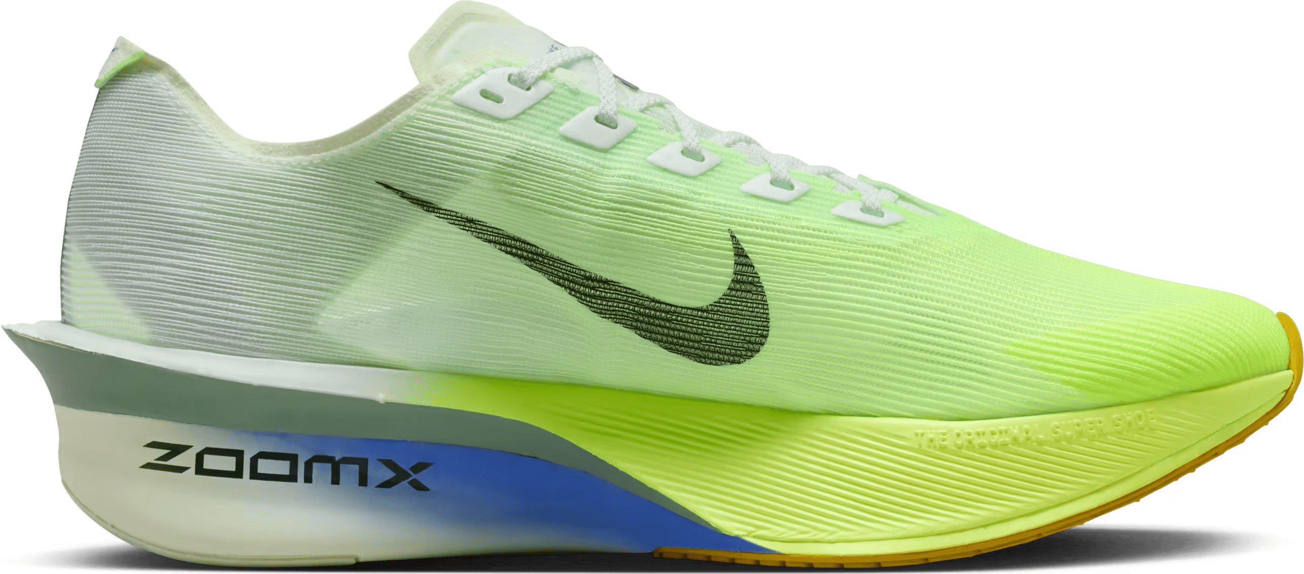 Nike ZoomX Vaporfly Next% 4 Barely Green Volt Sapphire
