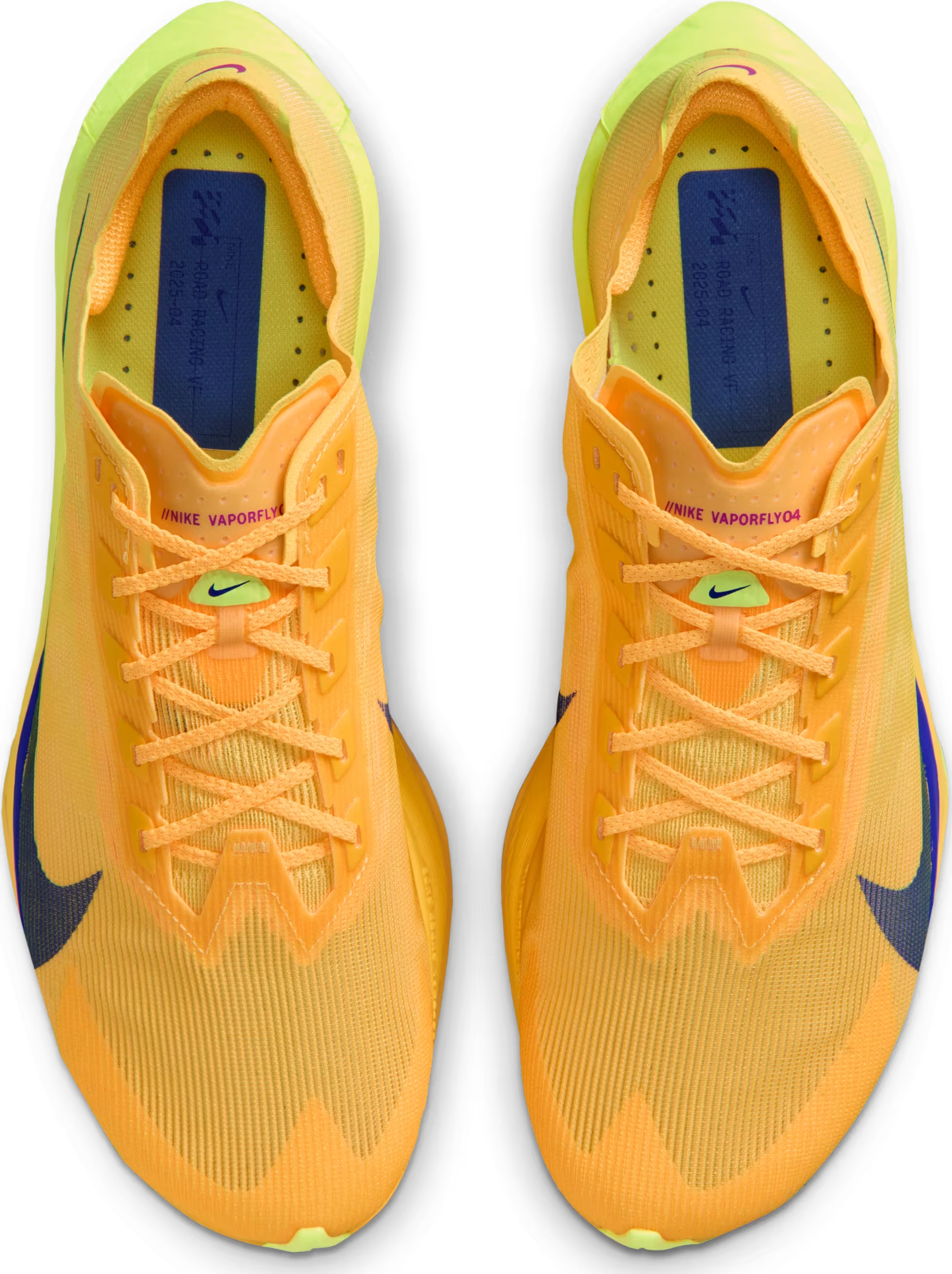 Nike ZoomX Vaporfly Next% 4 Citron Pulse Indigo Burst