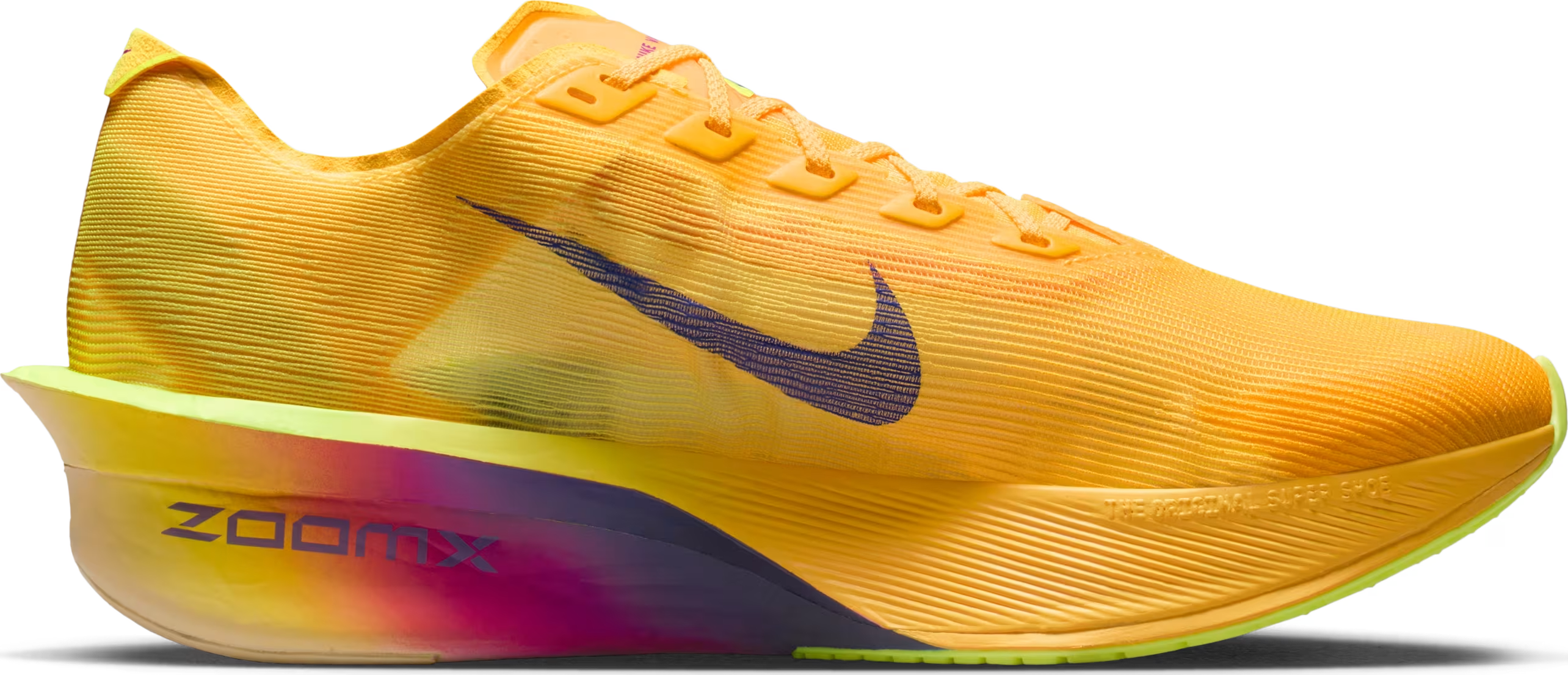 Nike ZoomX Vaporfly Next% 4 Citron Pulse Indigo Burst