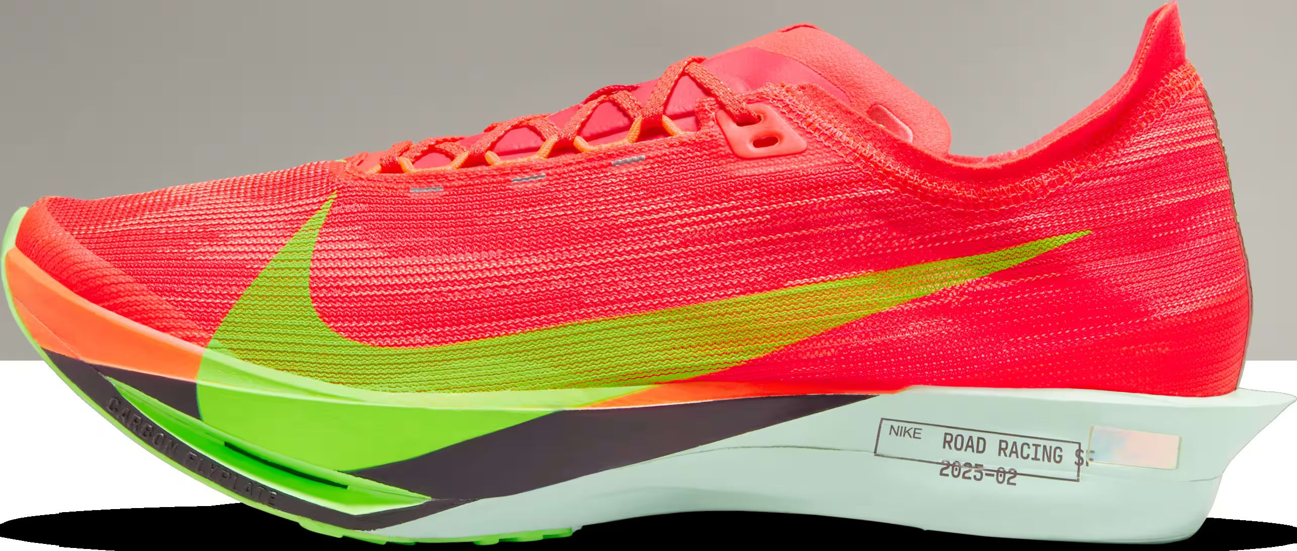 Nike ZoomX StreakFly 2 Bright Crimson Hyper Orange Gridiron Lime Blast