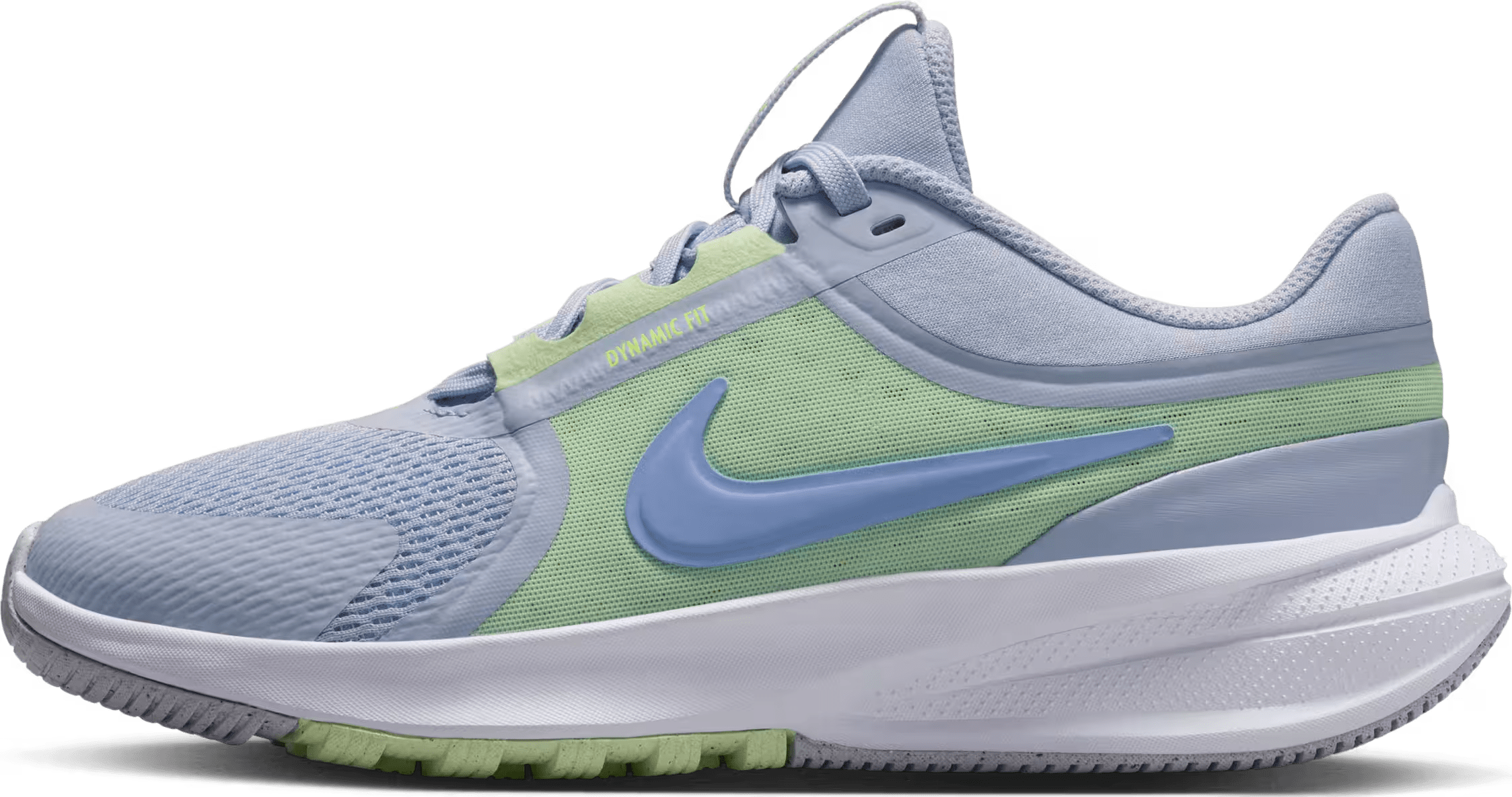 Nike Star Runner 5 Ghost Barely Volt Football Grey Light Thistle (GS)