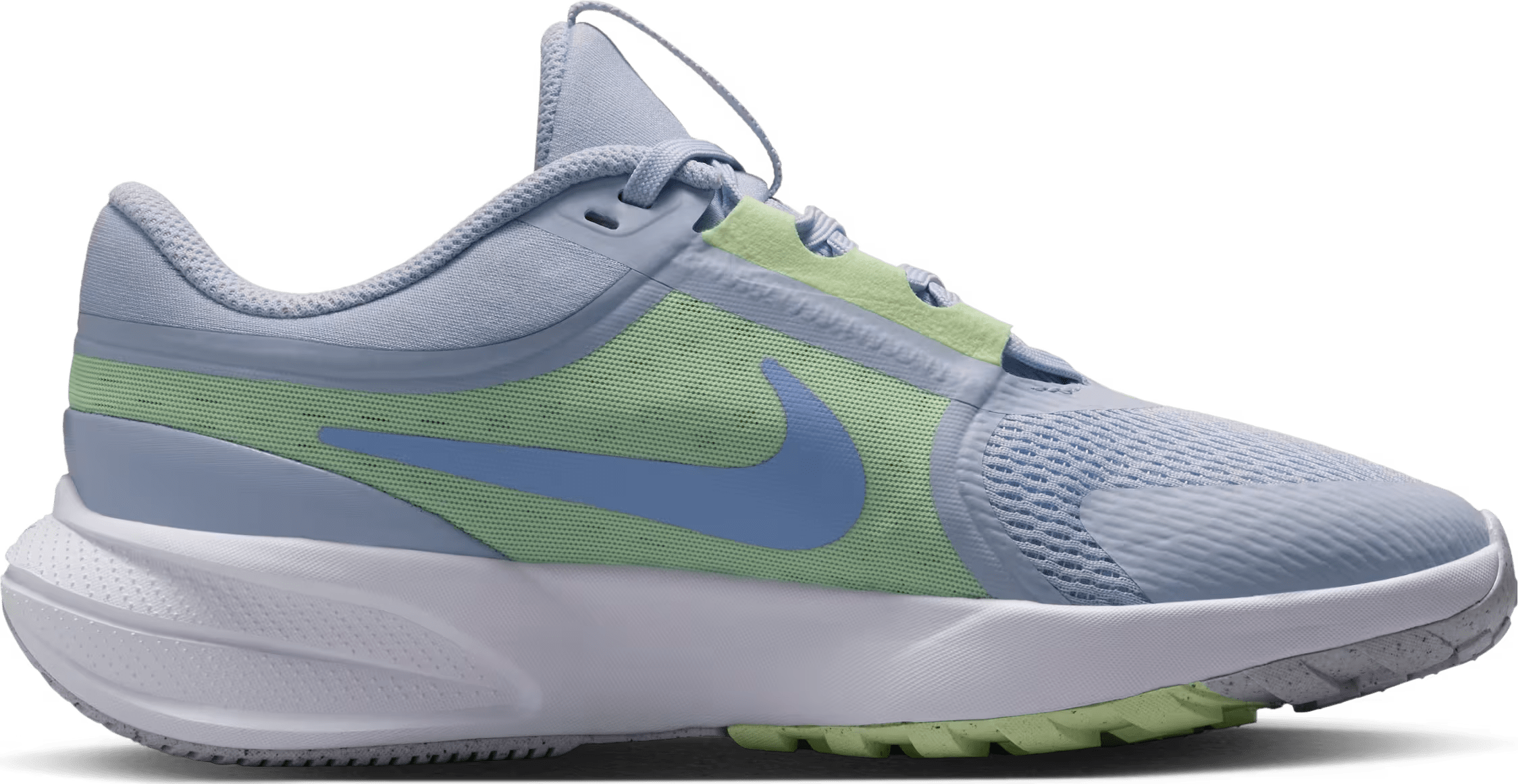 Nike Star Runner 5 Ghost Barely Volt Football Grey Light Thistle (GS)