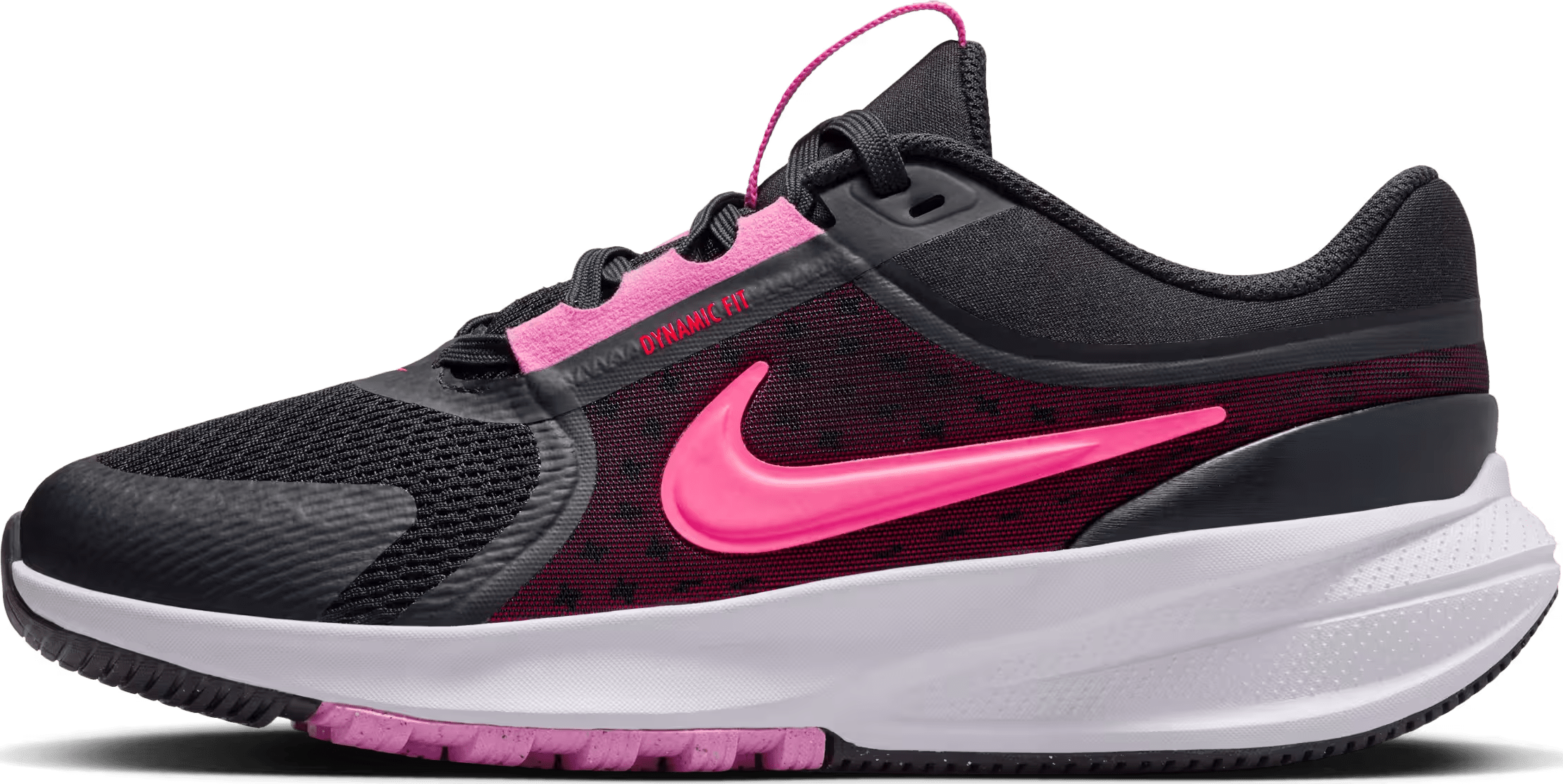 Nike Star Runner 5 Off Noir Playful Pink Bright Crimson Hyper Pink (GS)