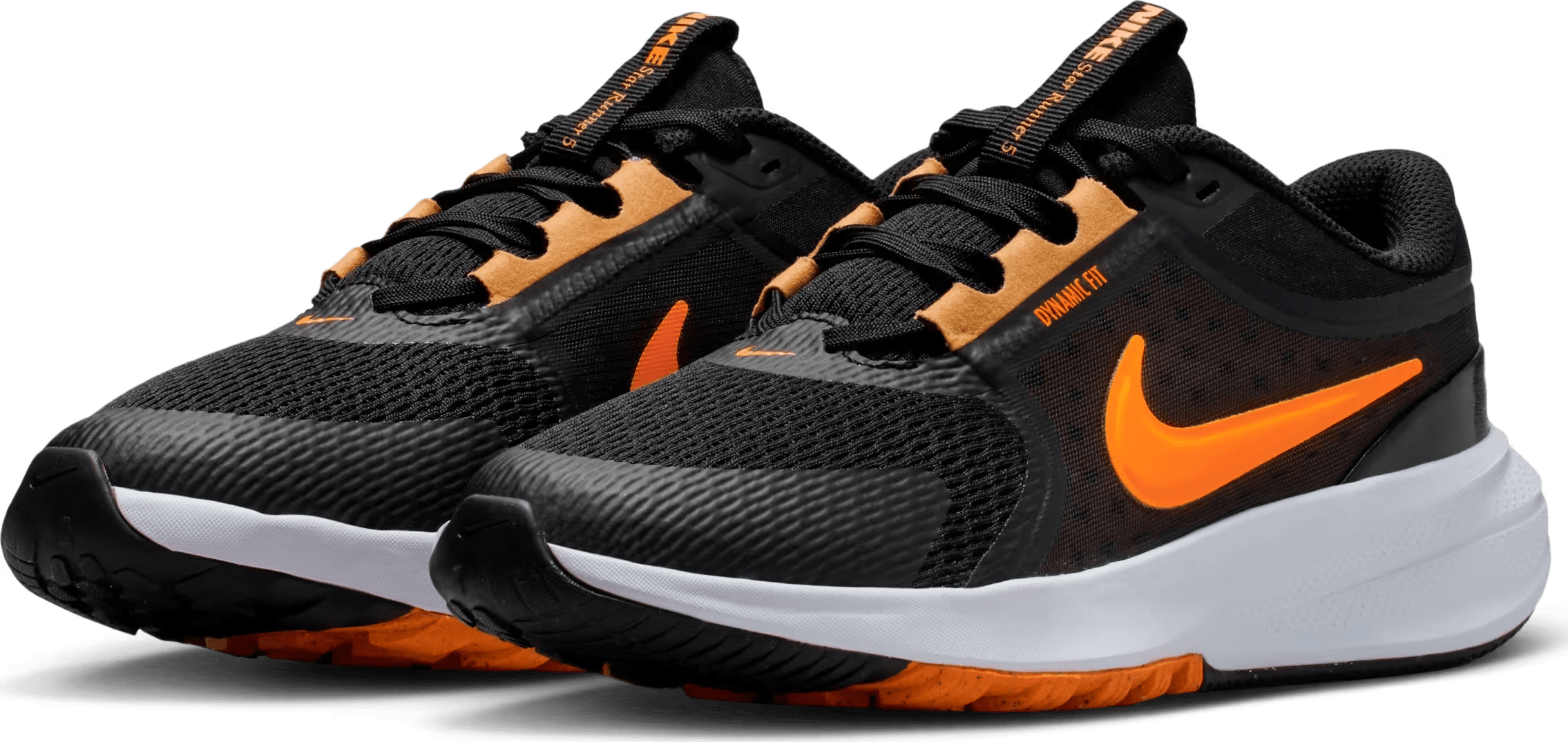 Nike Star Runner 5 Black Total Orange (GS)