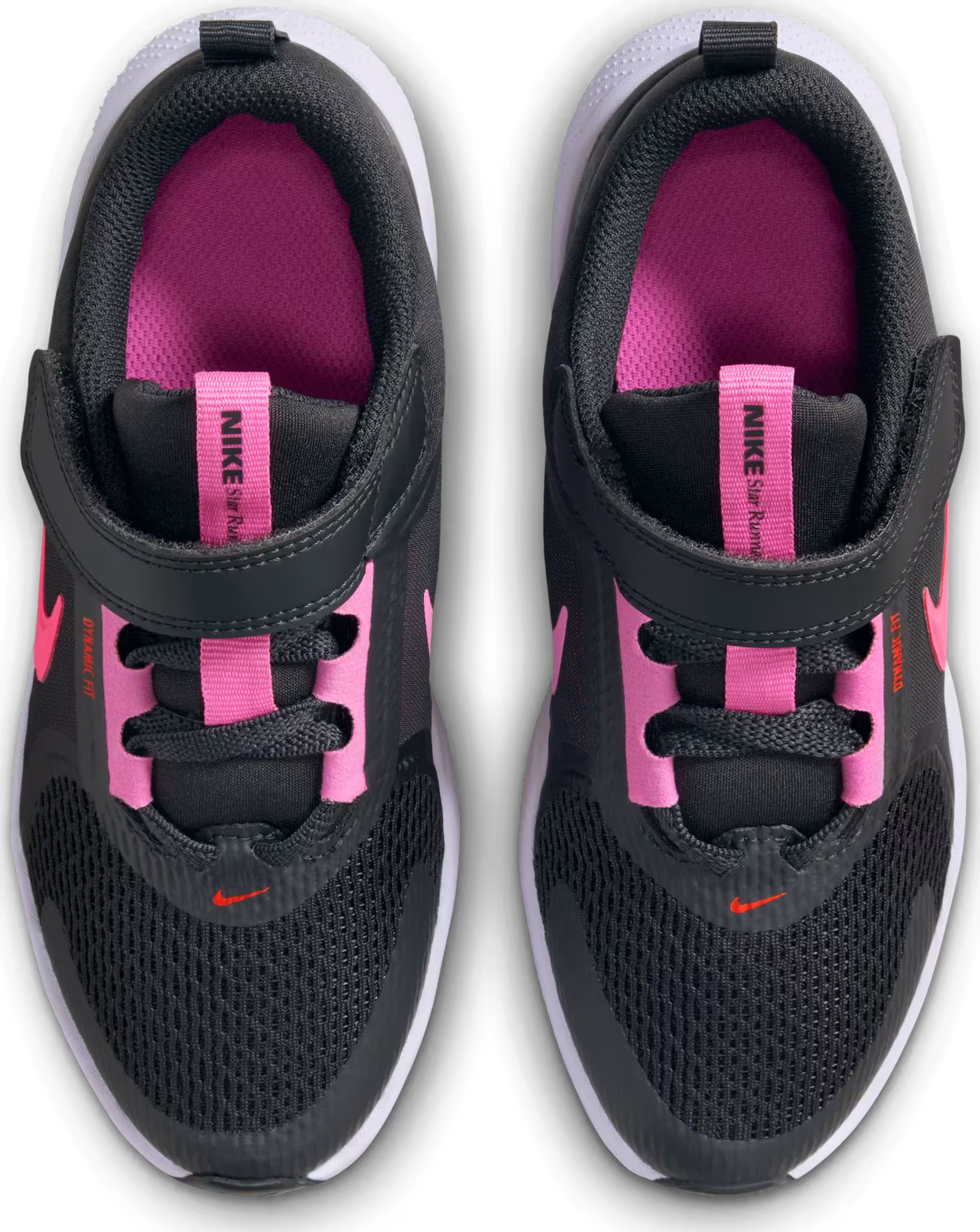 Nike Star Runner 5 Off Noir Playful Pink Bright Crimson Hyper Pink (PS)