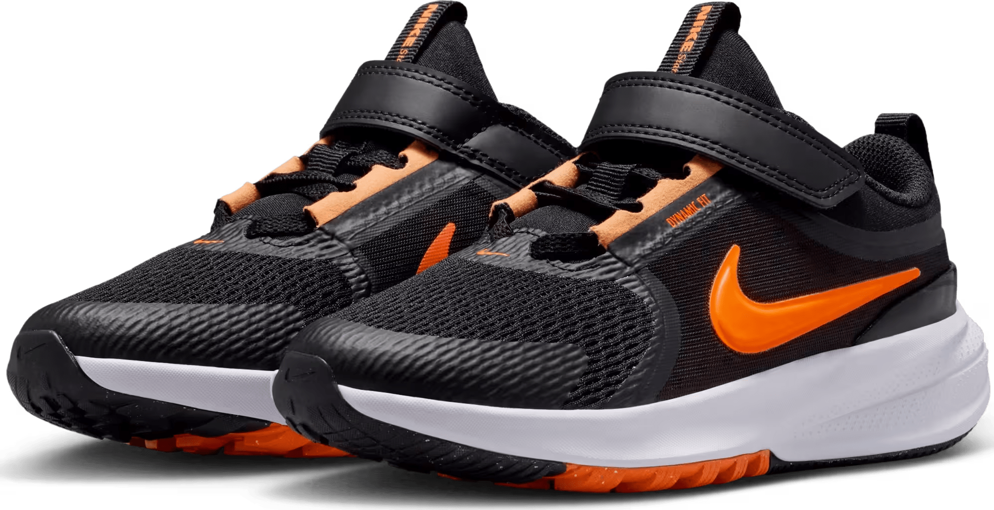 Nike Star Runner 5 Black Total Orange (PS)