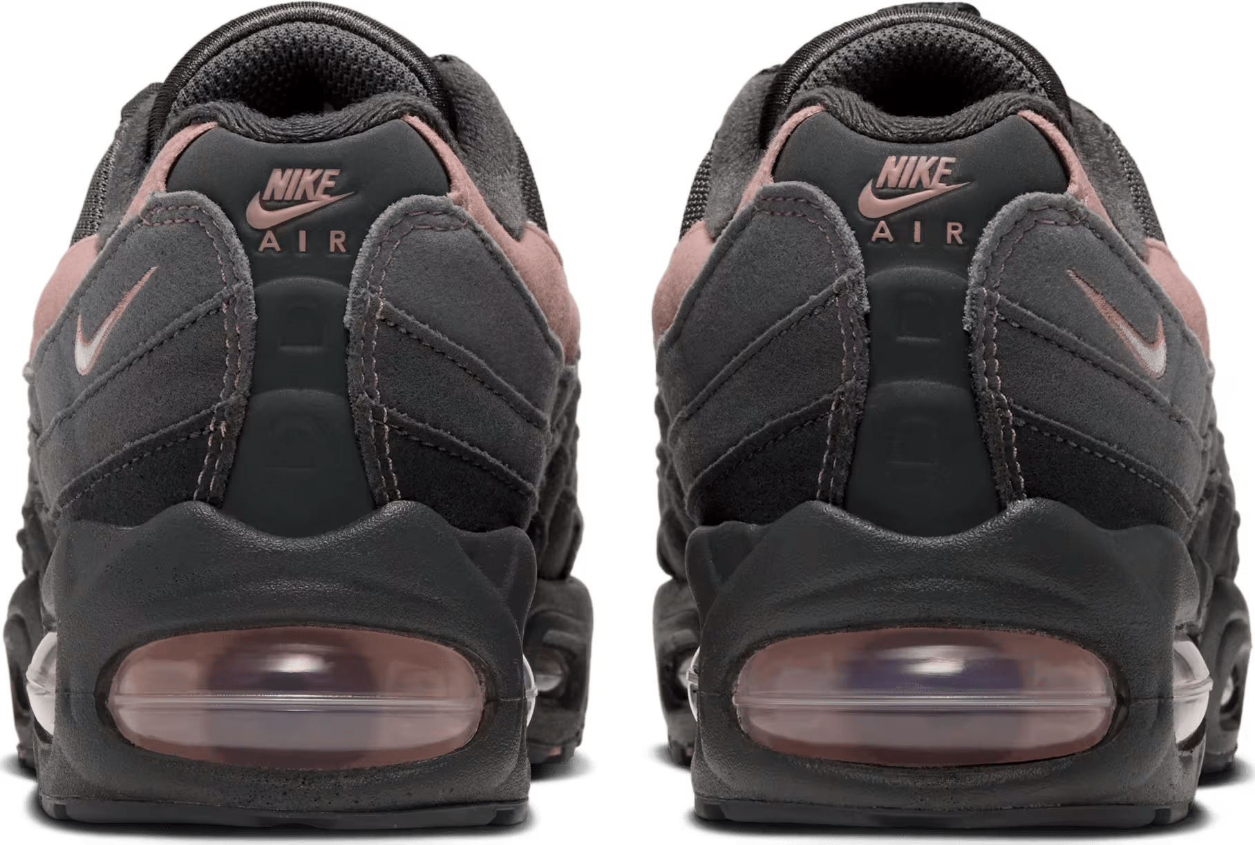 Nike Air Max 95 Big Bubble GS "Dark Grey Rust Pink"