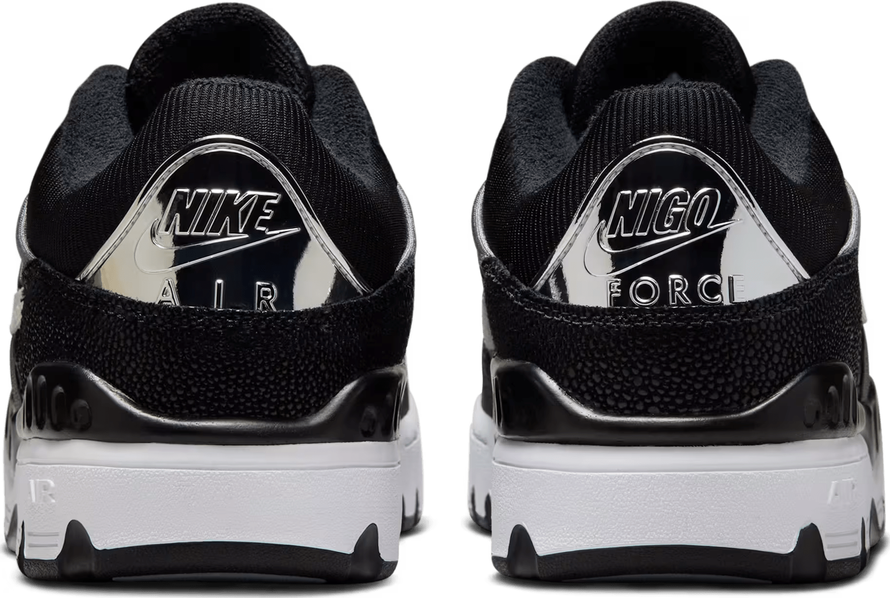 NIGO x Nike Air Force 3 Low "Black White"