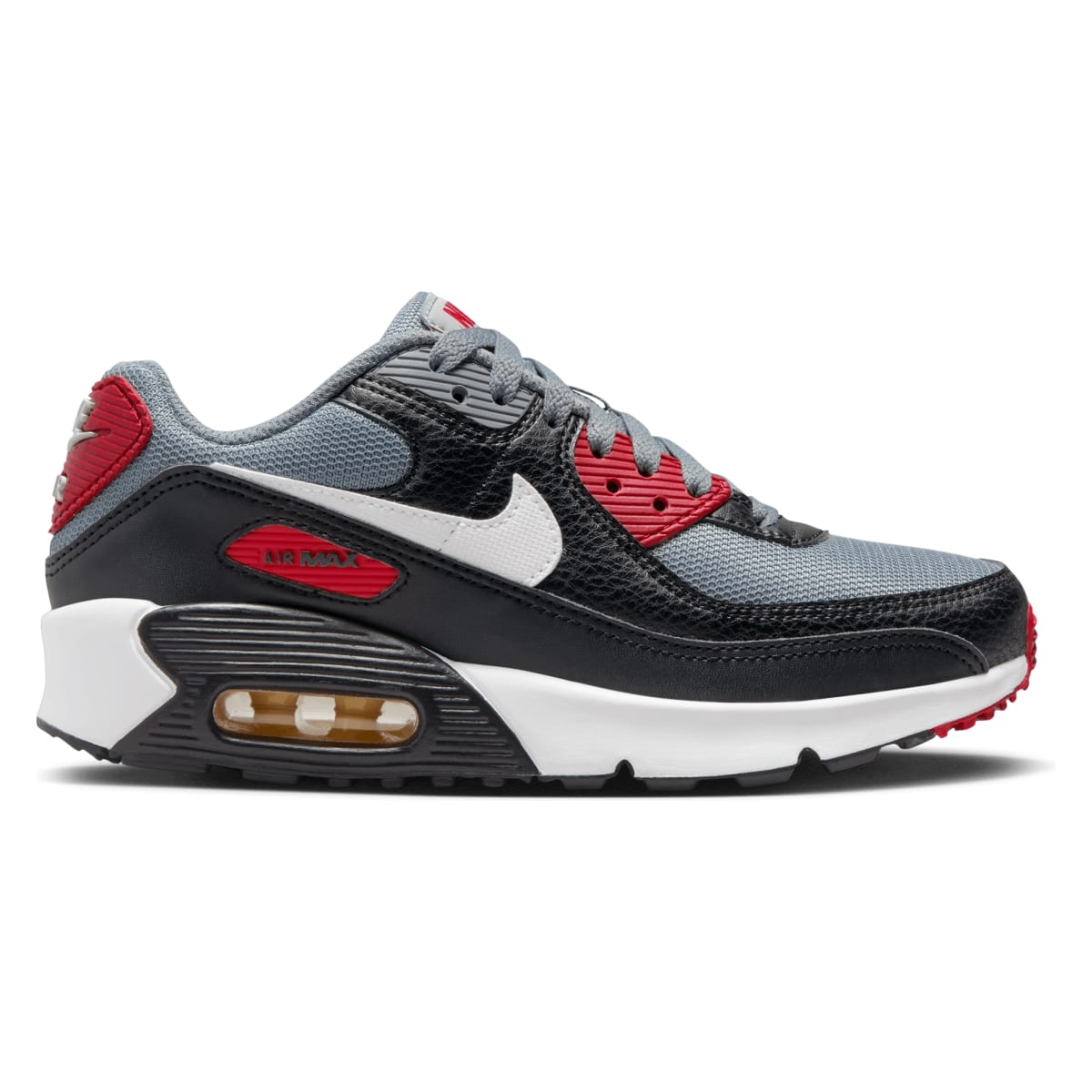 Nike Air Max 90 GS "Cool Grey Red"