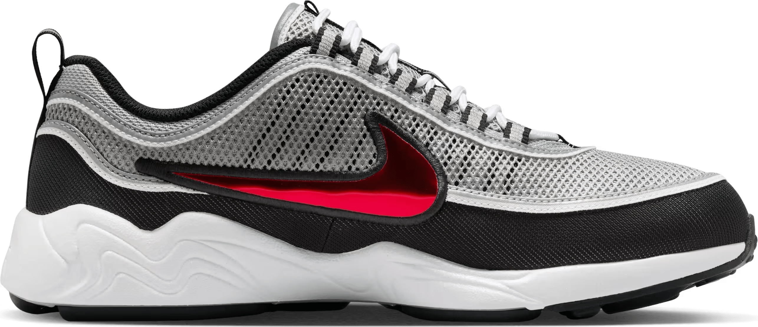 Nike Air Zoom Spiridon SP "Metallic Silver Red"
