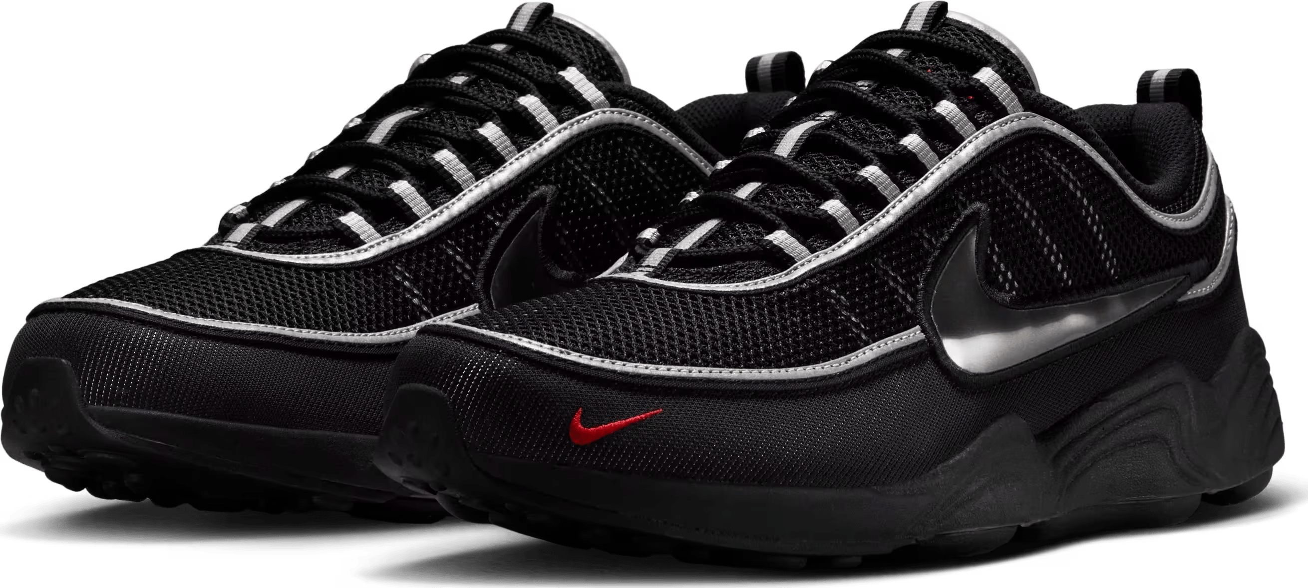 Nike Air Zoom Spiridon SP "Black Metallic Silver"