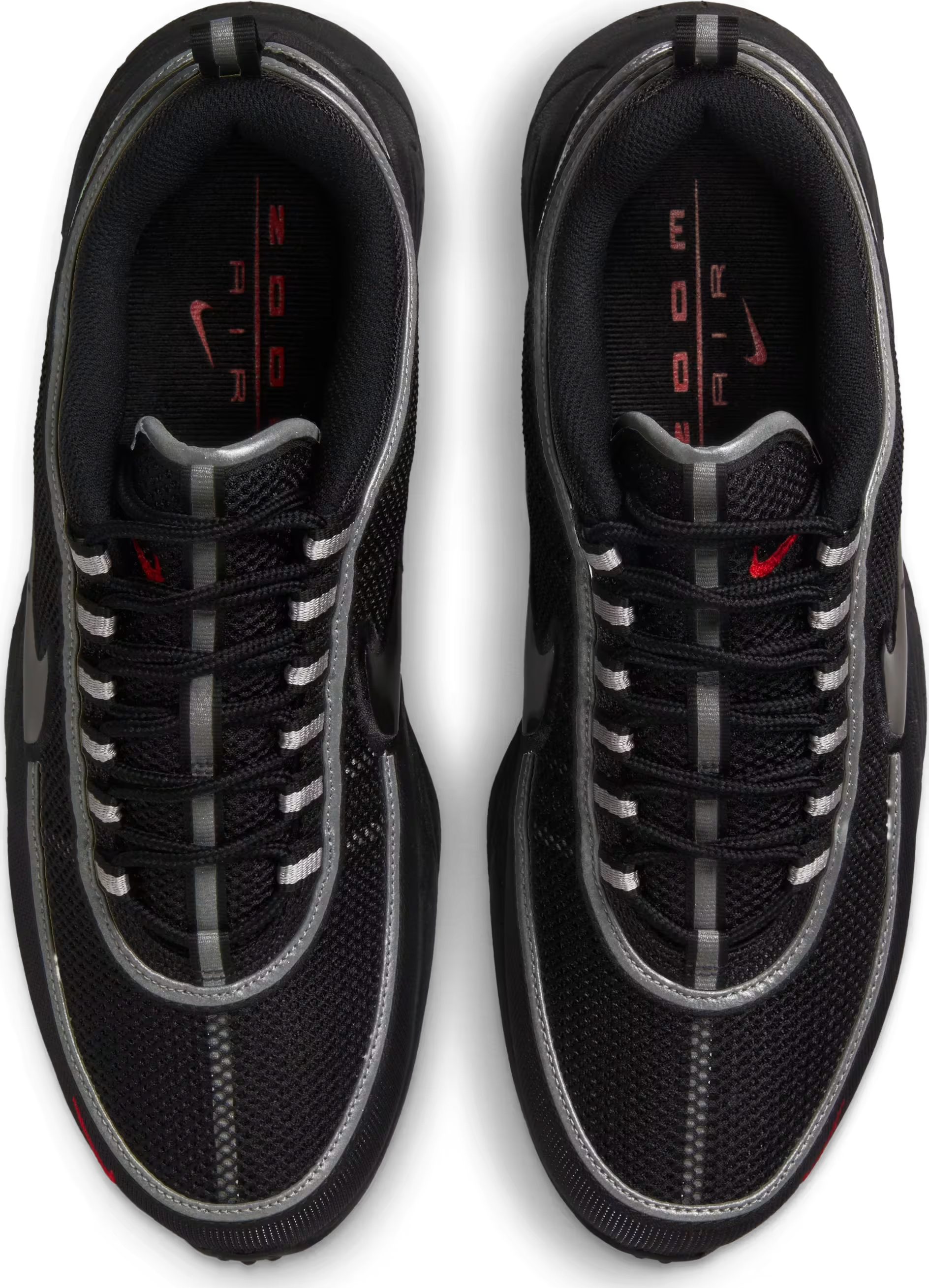 Nike Air Zoom Spiridon SP "Black Metallic Silver"