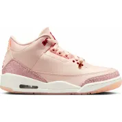 Air Jordan 3 Retro Wmns Treat Yourself "Washed Coral"