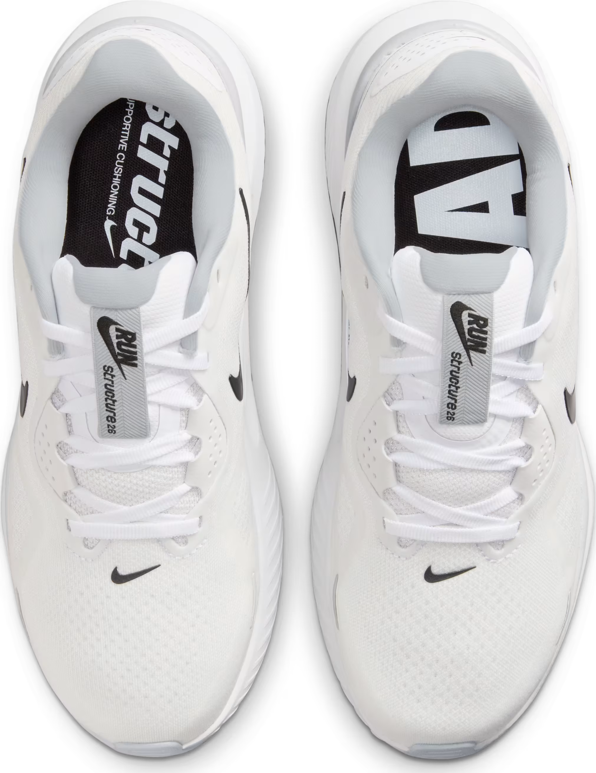 Nike Structure 26 White Black (Women's)