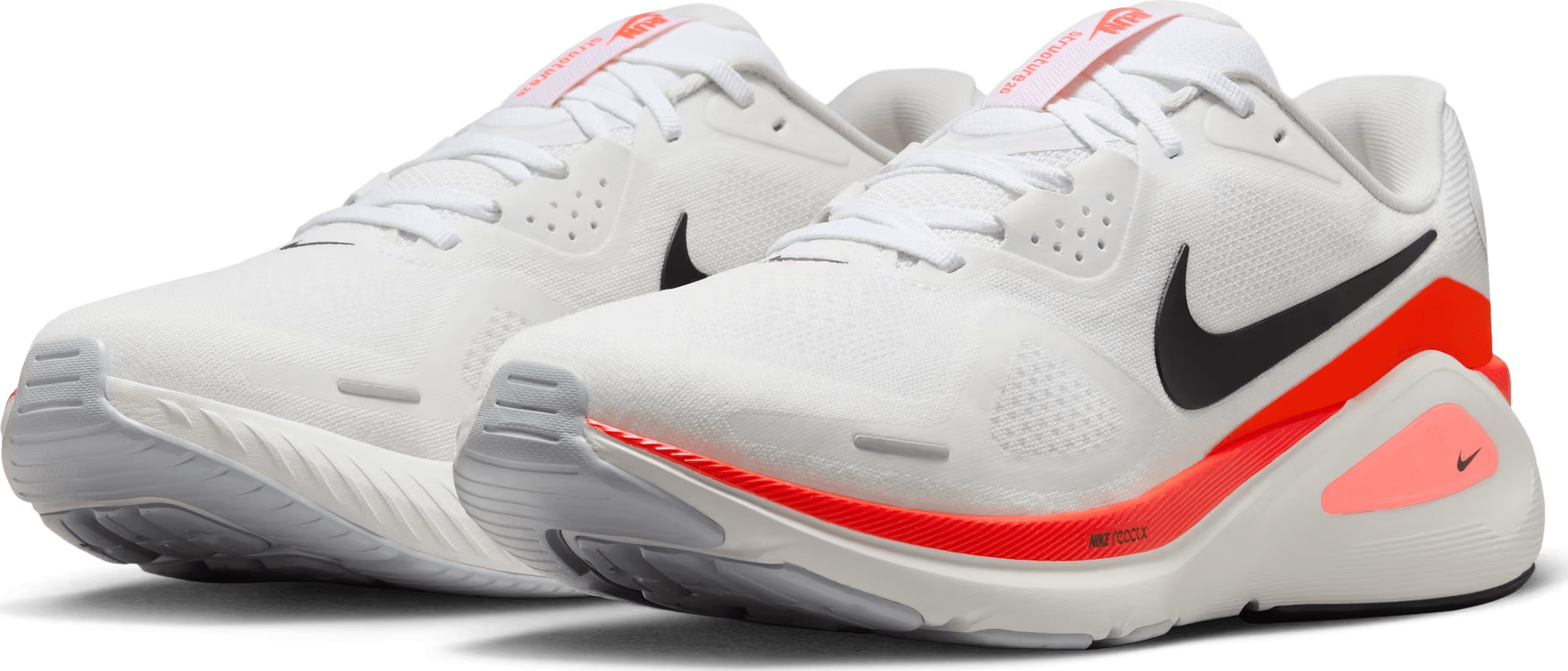 Nike Structure 26 "White Bright Crimson"