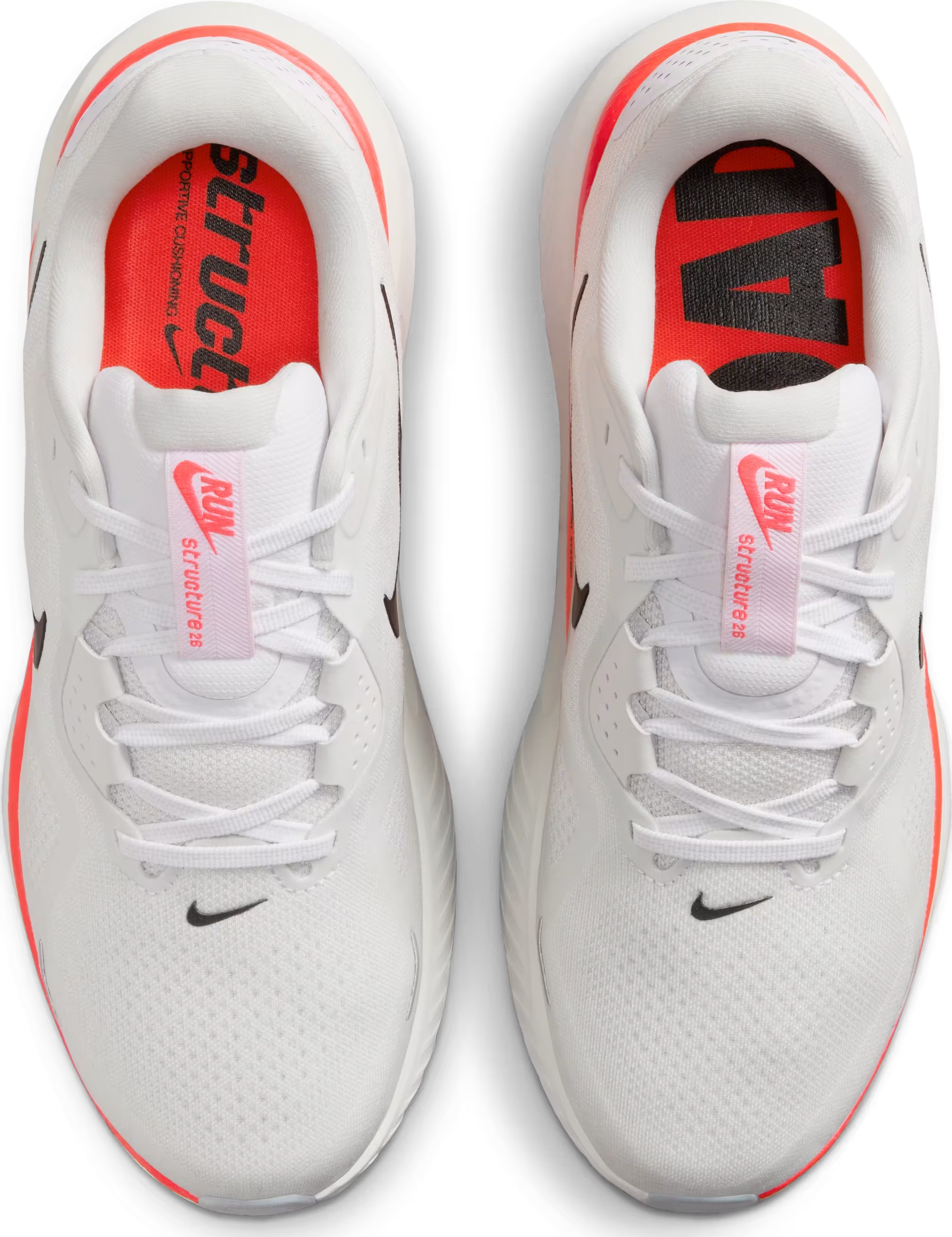 Nike Structure 26 "White Bright Crimson"