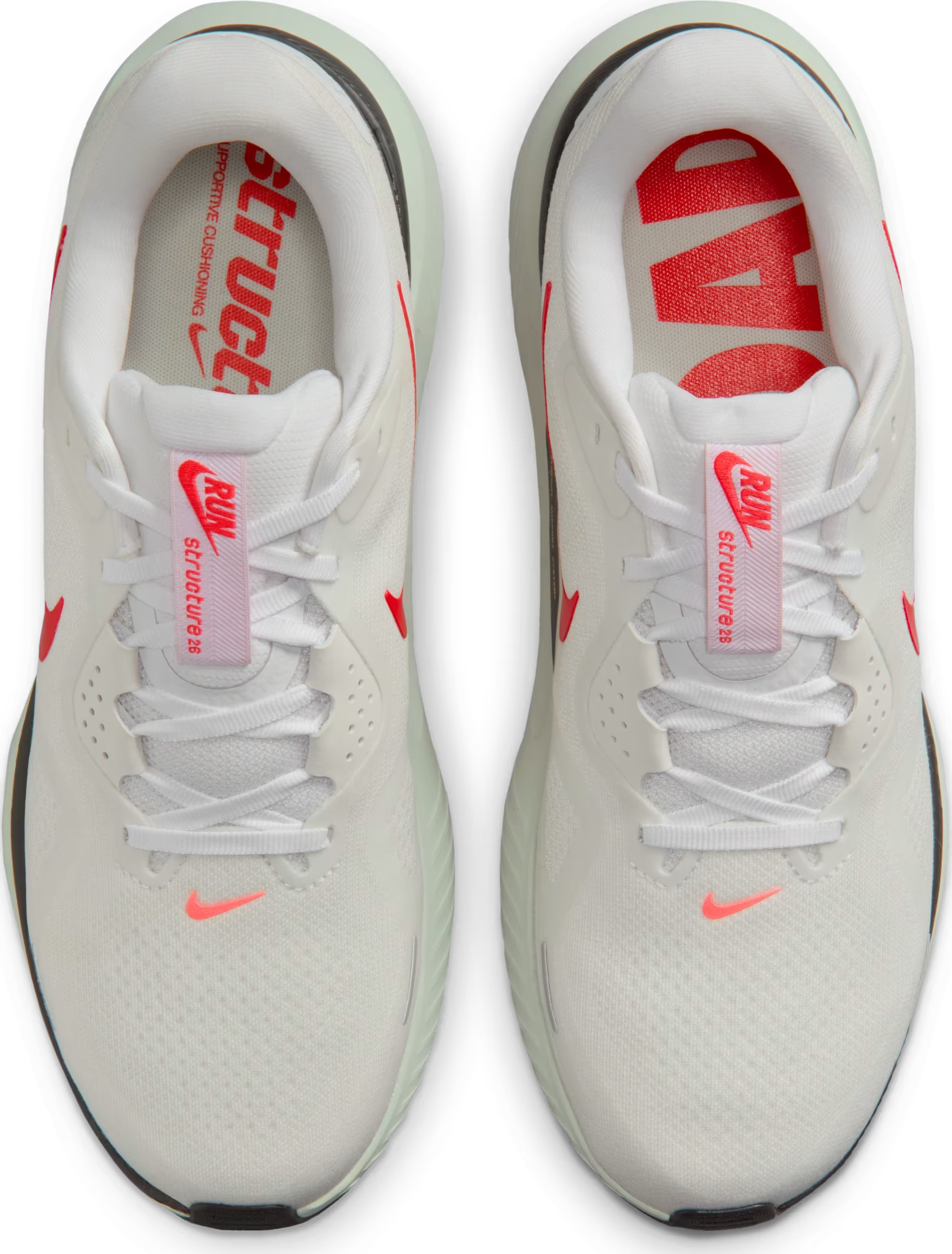 Nike Structure 26 White Spruce Aura Bright Crimson