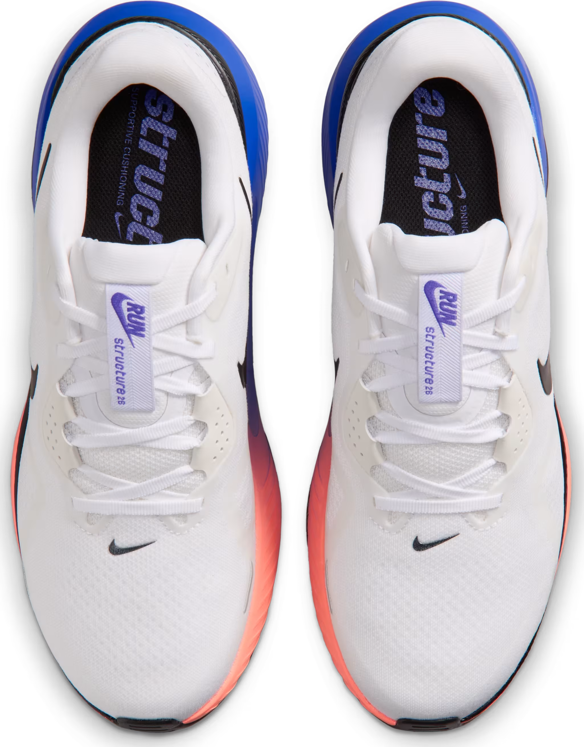 Nike Structure 26 White Atomic Pink Racer Blue
