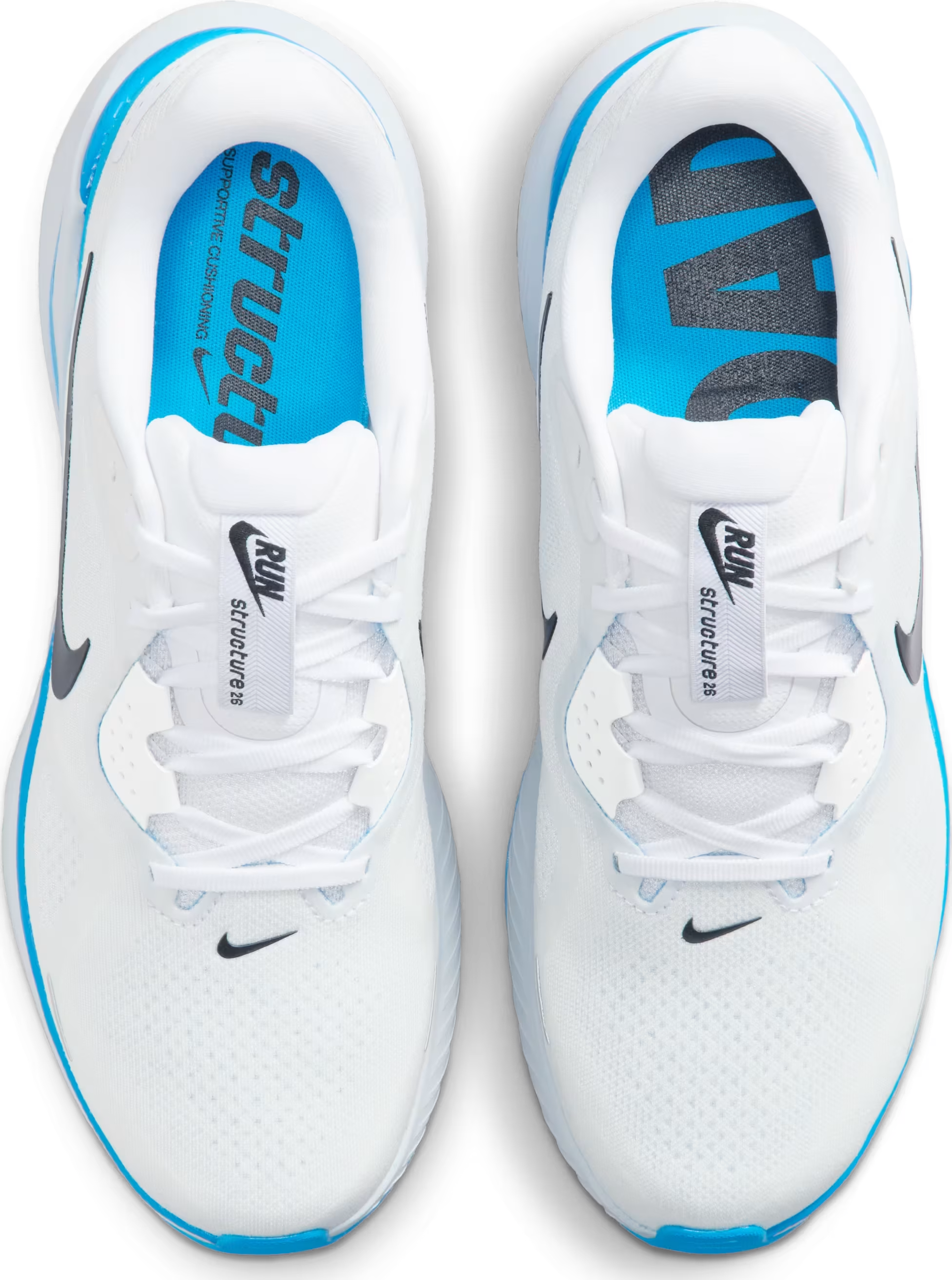 Nike Structure 26 White Blue Hero Black