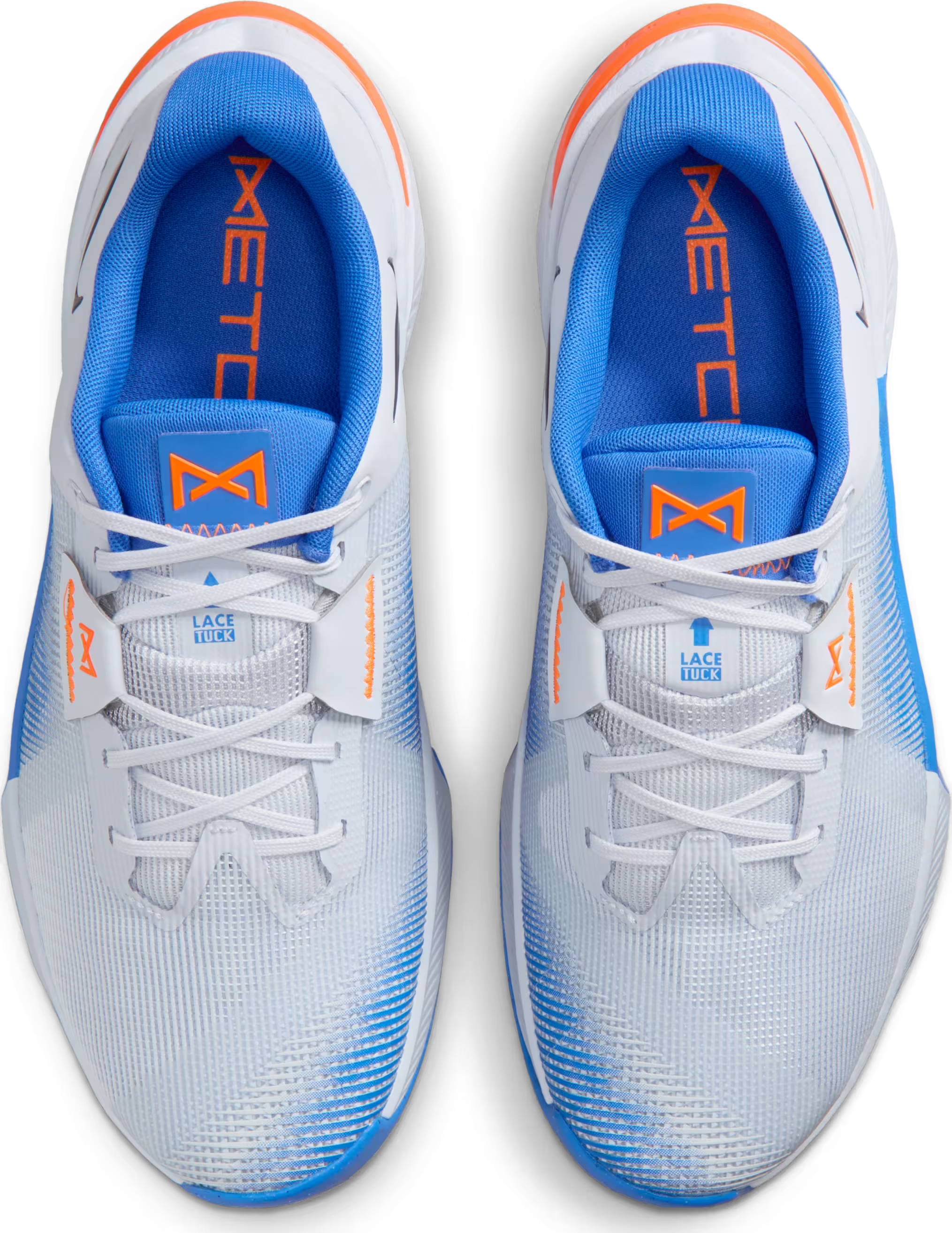Nike Metcon 10 Football Grey Orange Frost Navy