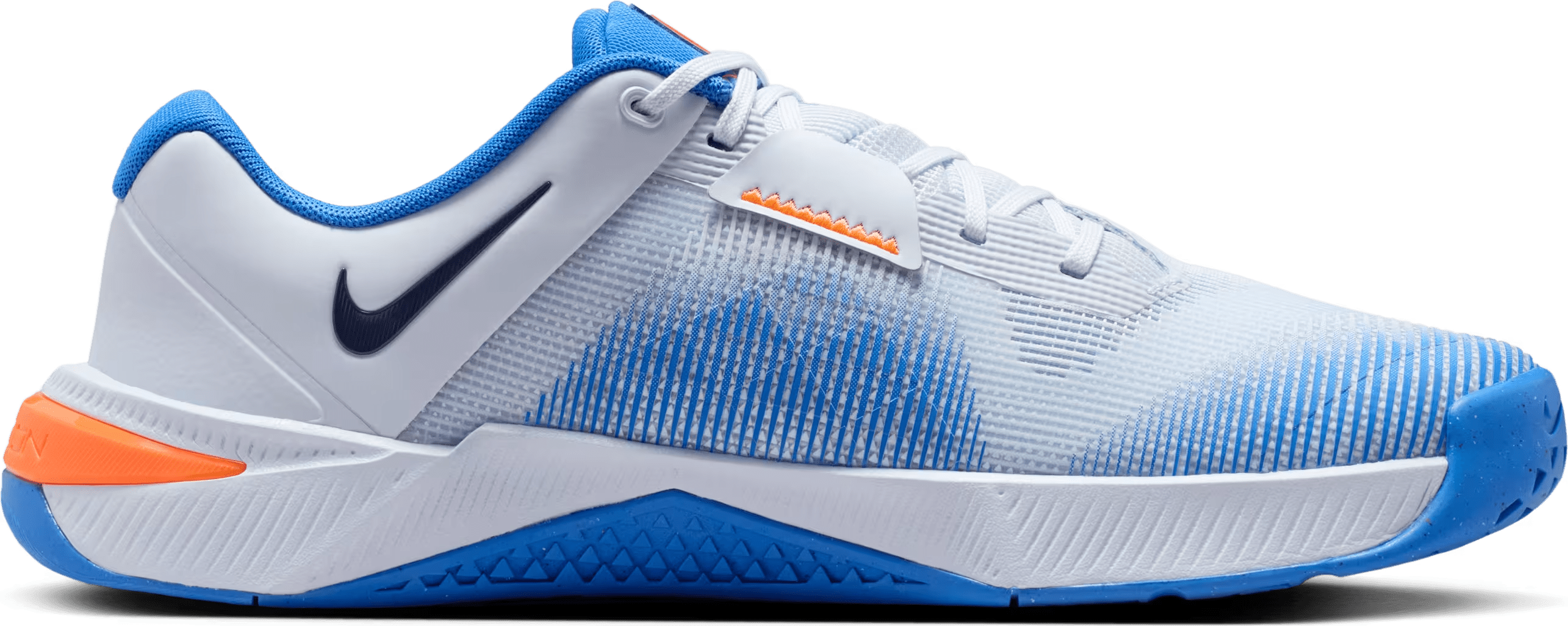 Nike Metcon 10 Football Grey Orange Frost Navy