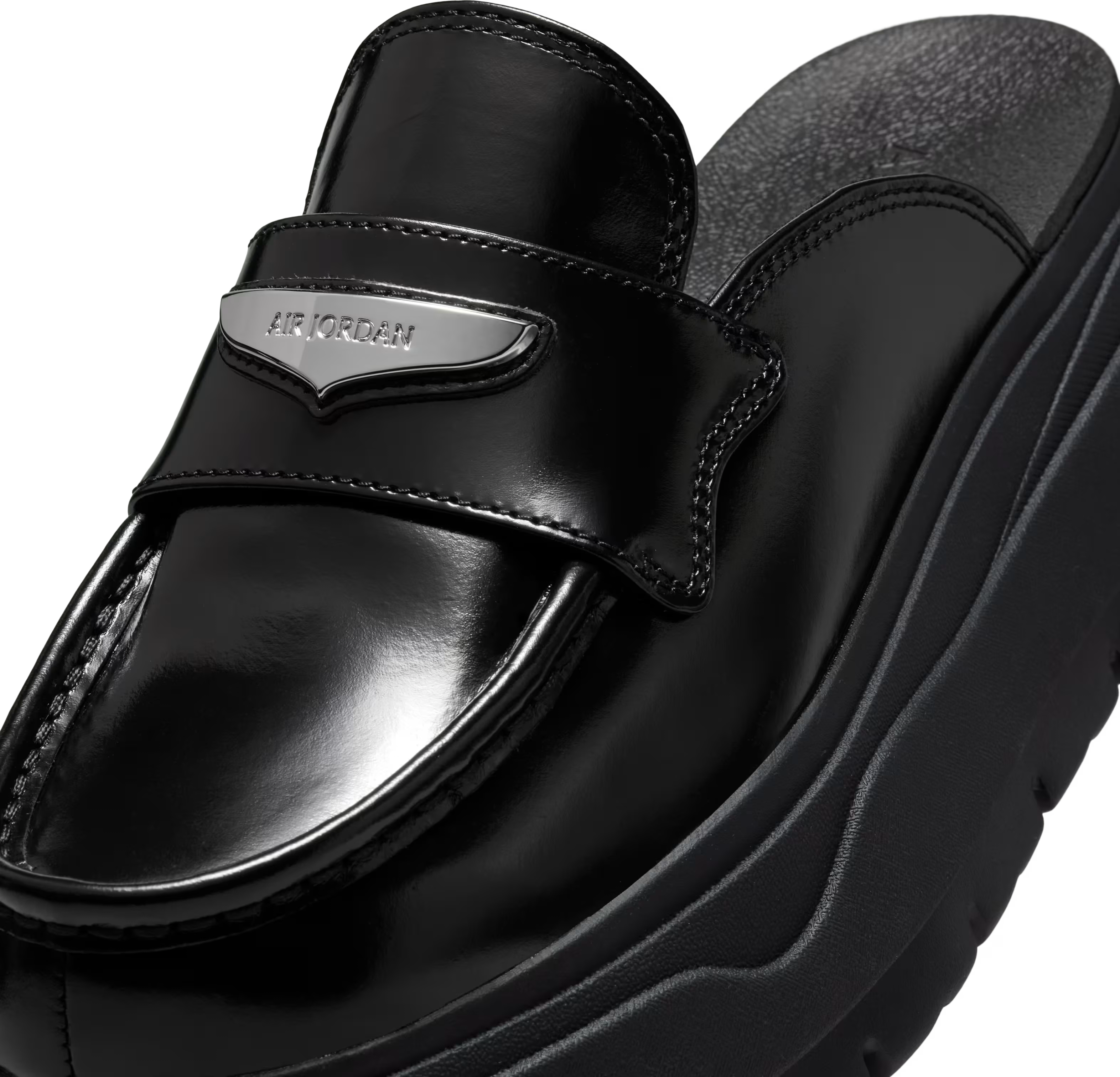 Air Jordan Mule Wmns "Black Metallic Silver"