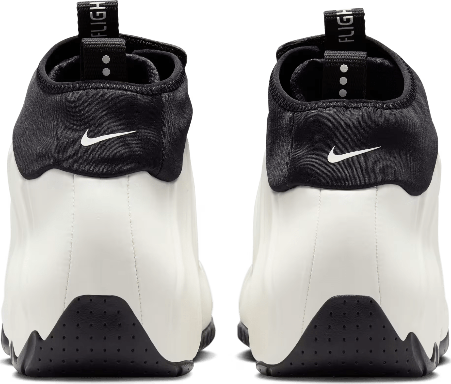 Nike Air Flightposite "Sail Black"