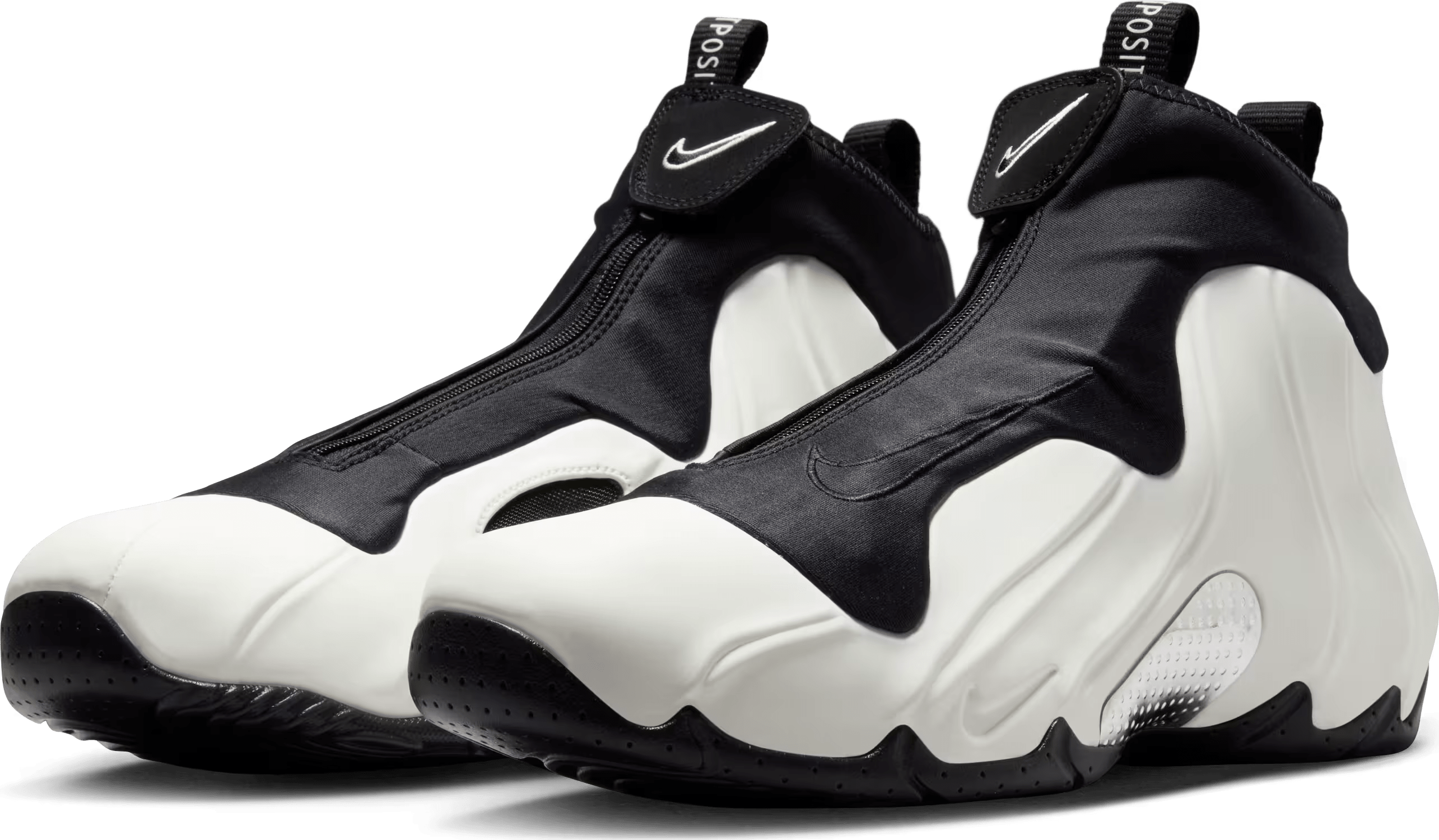 Nike Air Flightposite "Sail Black"