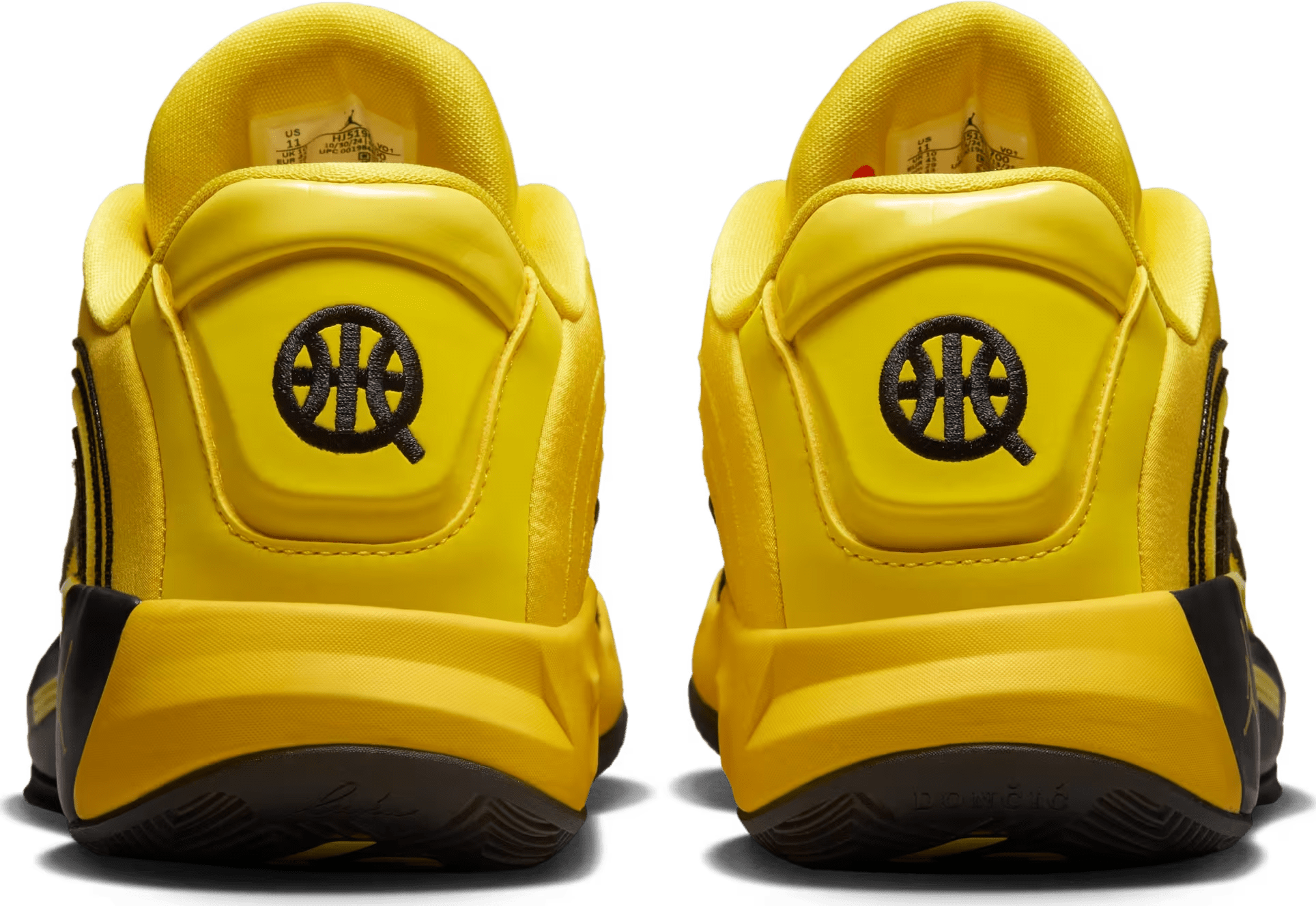 Quai 54 x Air Jordan Luka 4 "Black Your Yellow"