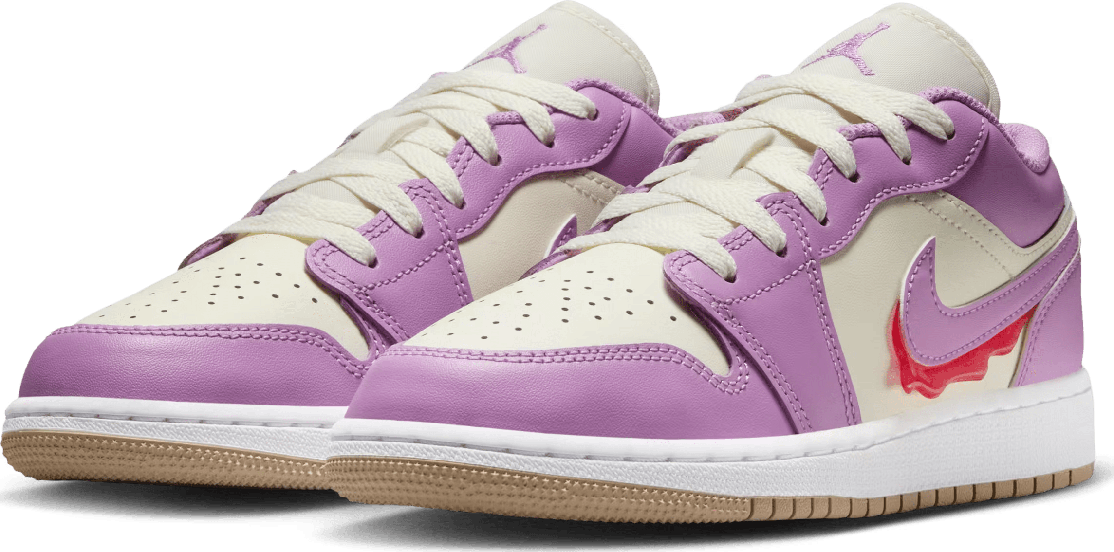 Air Jordan 1 Low SE GS "Purple Jelly"
