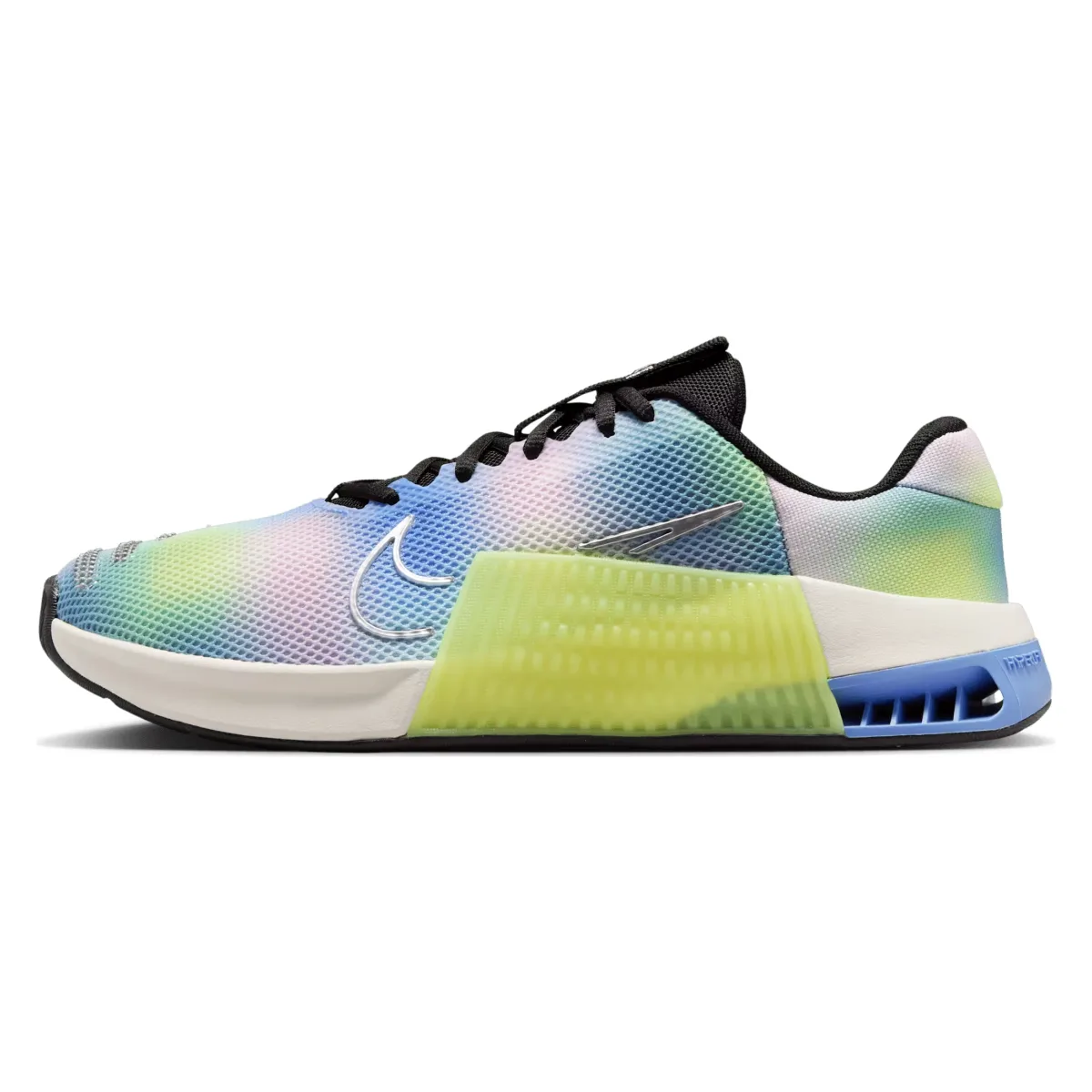Nike Metcon 9 SE Black Light Lemon Twist Royal Pulse Metallic Silver (Women's)