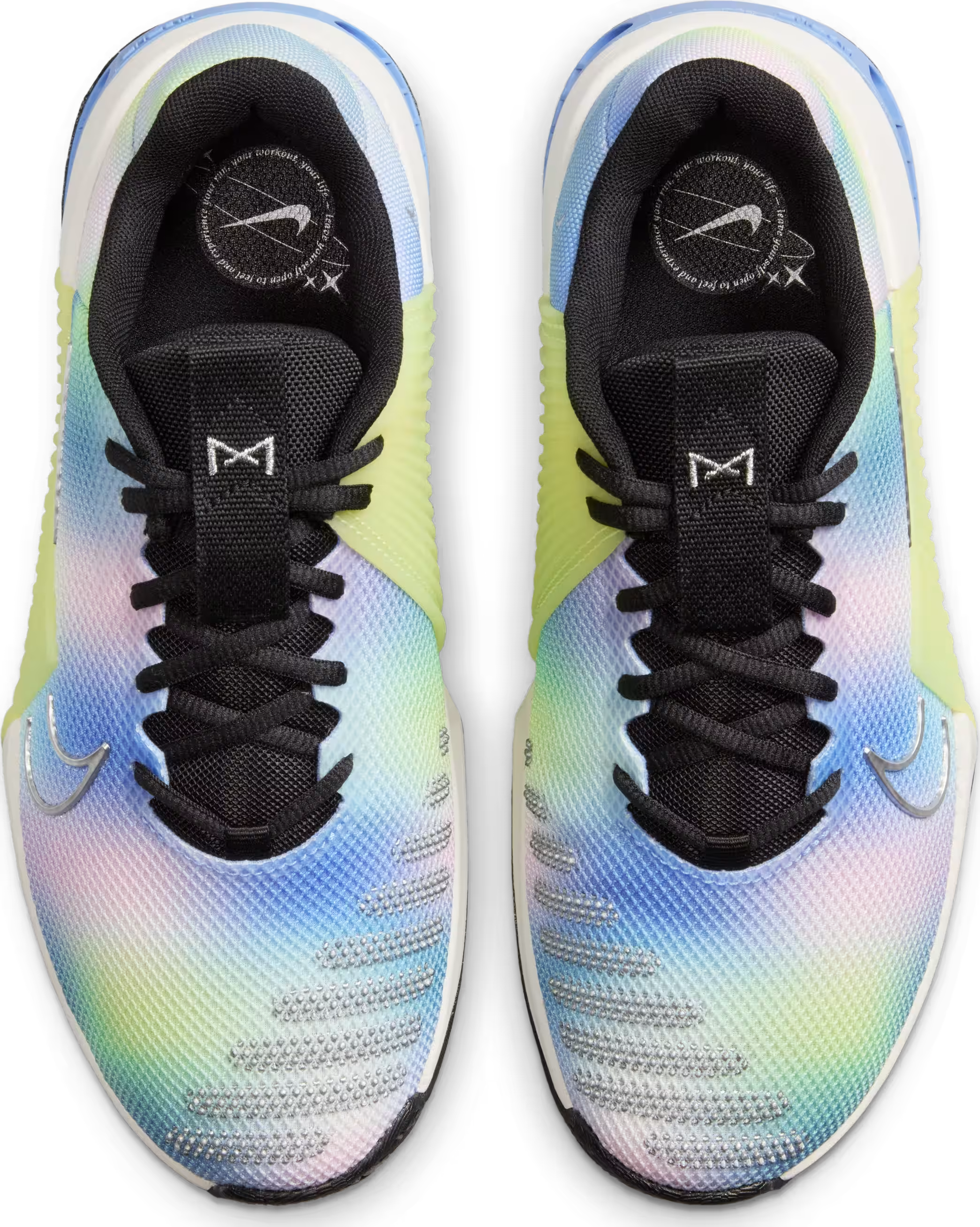 Nike Metcon 9 SE Black Light Lemon Twist Royal Pulse Metallic Silver (Women's)