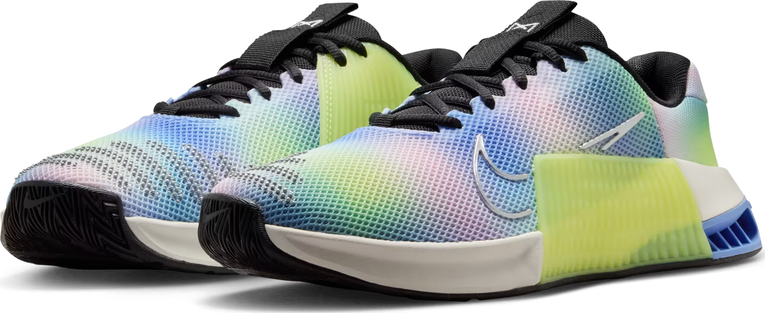 Nike Metcon 9 SE Black Light Lemon Twist Royal Pulse Metallic Silver (Women's)