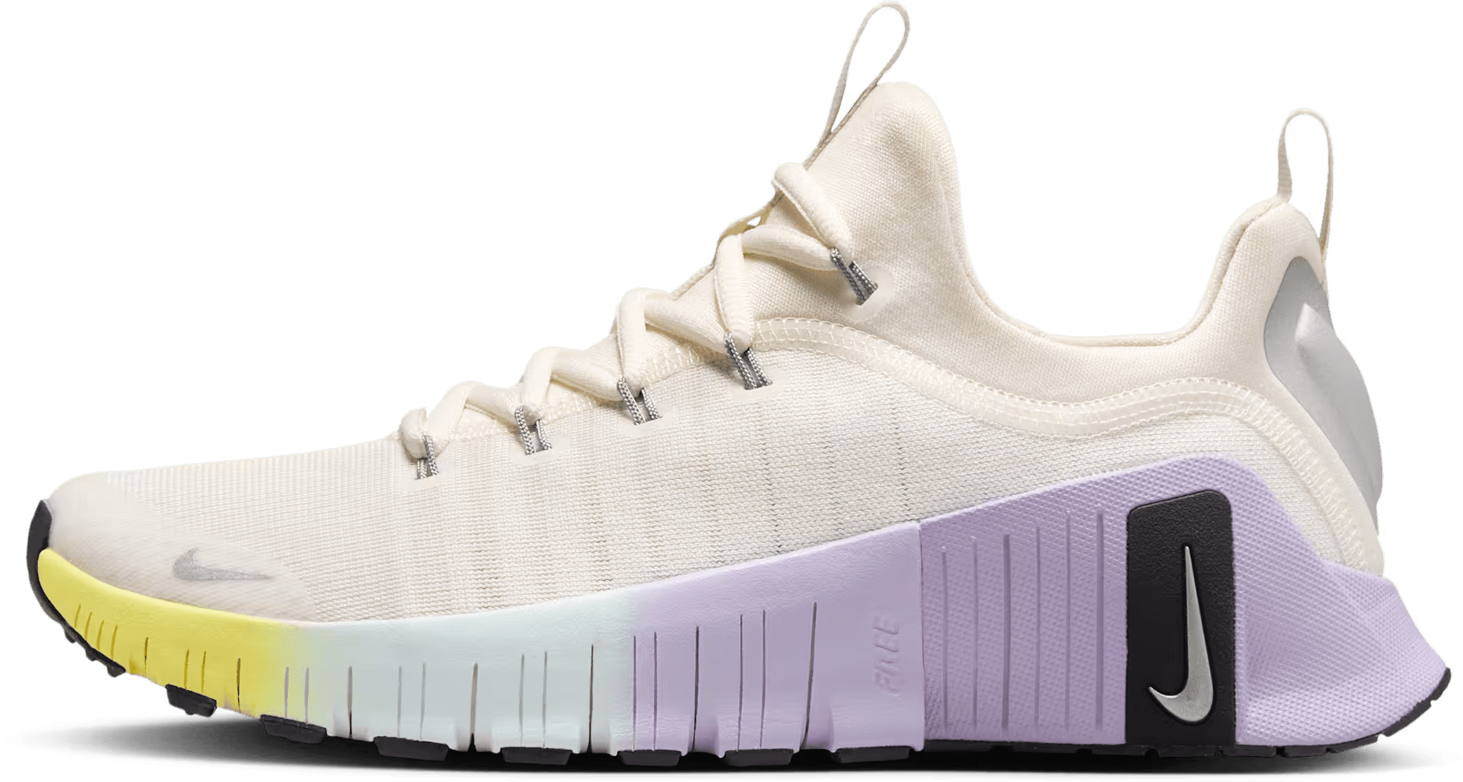 Nike Free Metcon 6 SE Phantom Black Hydrangeas Metallic Silver (Women's)