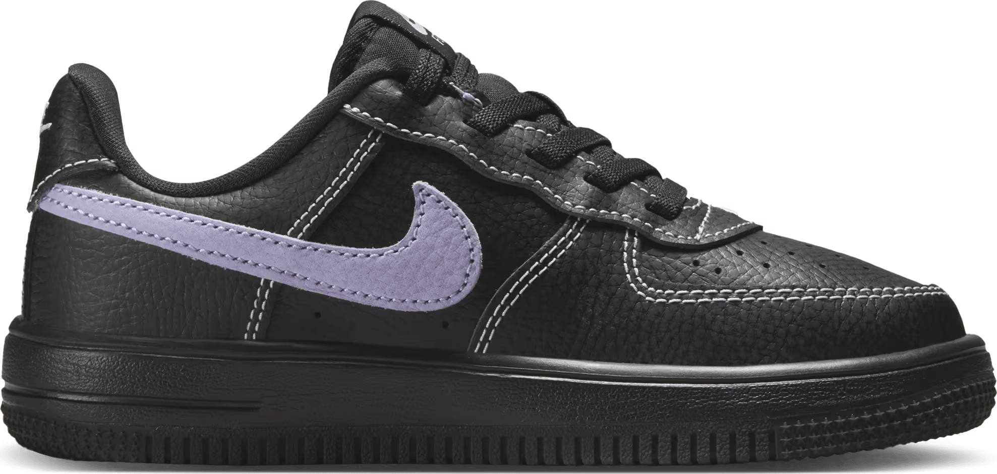 Nike Force 1 Low LV8 EasyOn Black Hydrangeas (PS)
