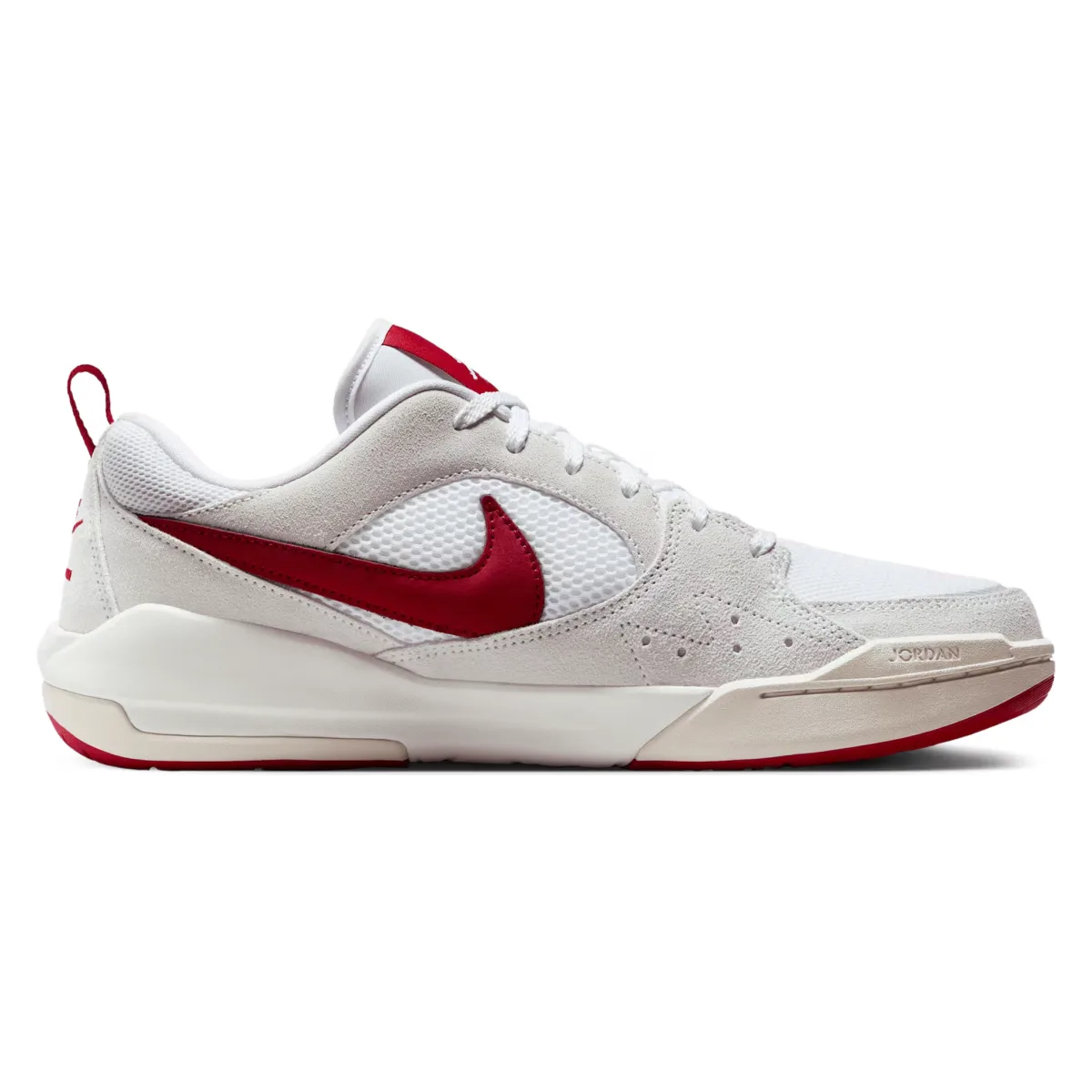 Jordan CMFT Era White Sail Black Varsity Red