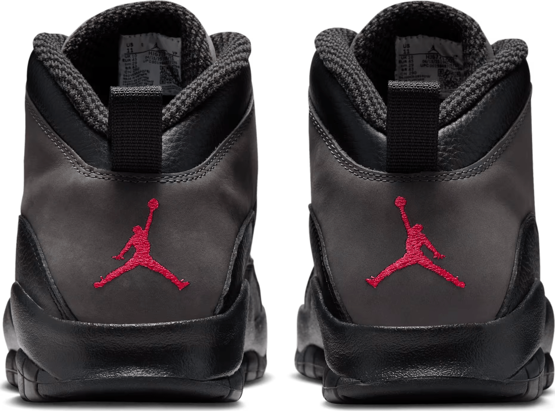 Air Jordan 10 Retro "Charred Grey"