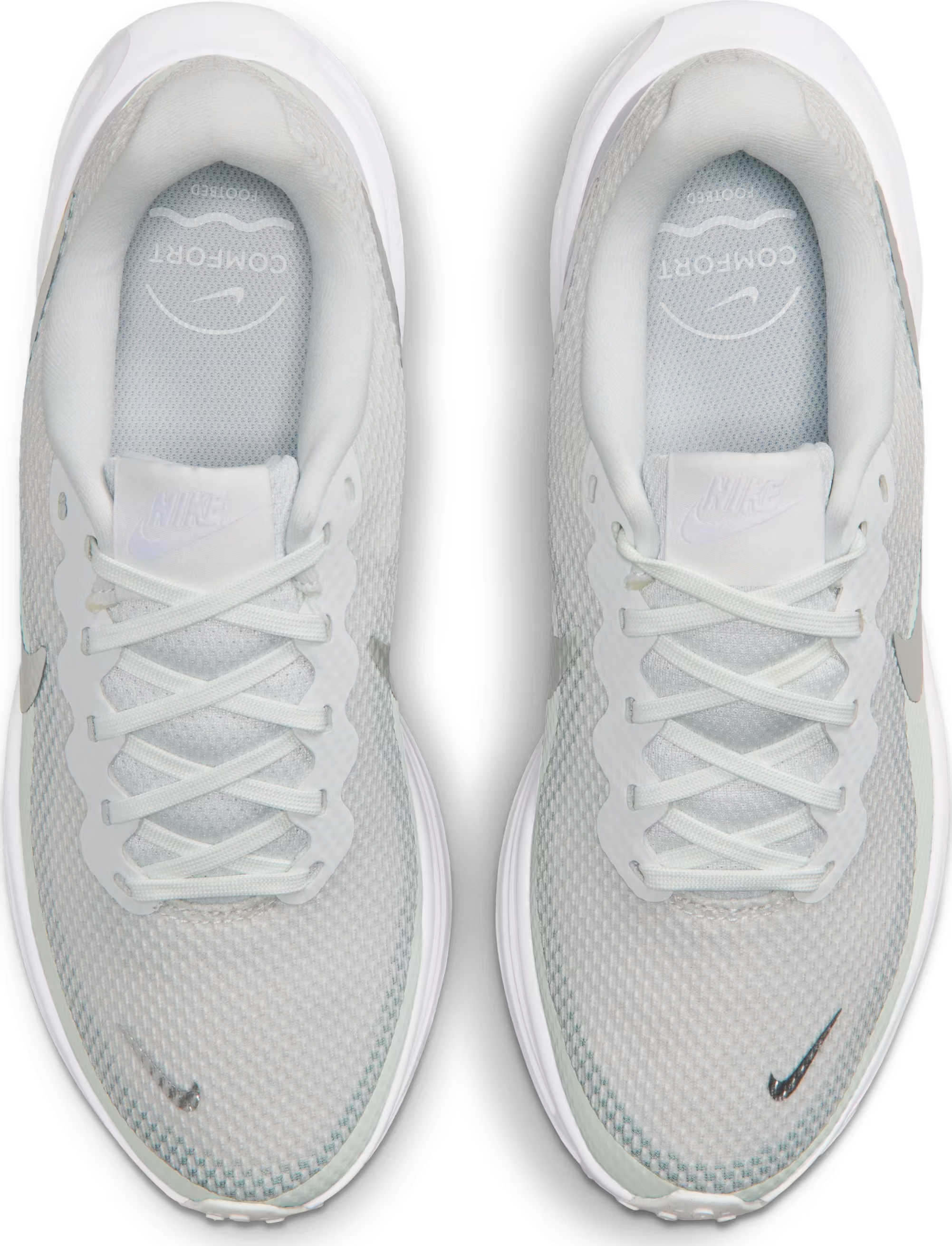 Nike Revolution 8 Off White Barely Green Silver (Women's)