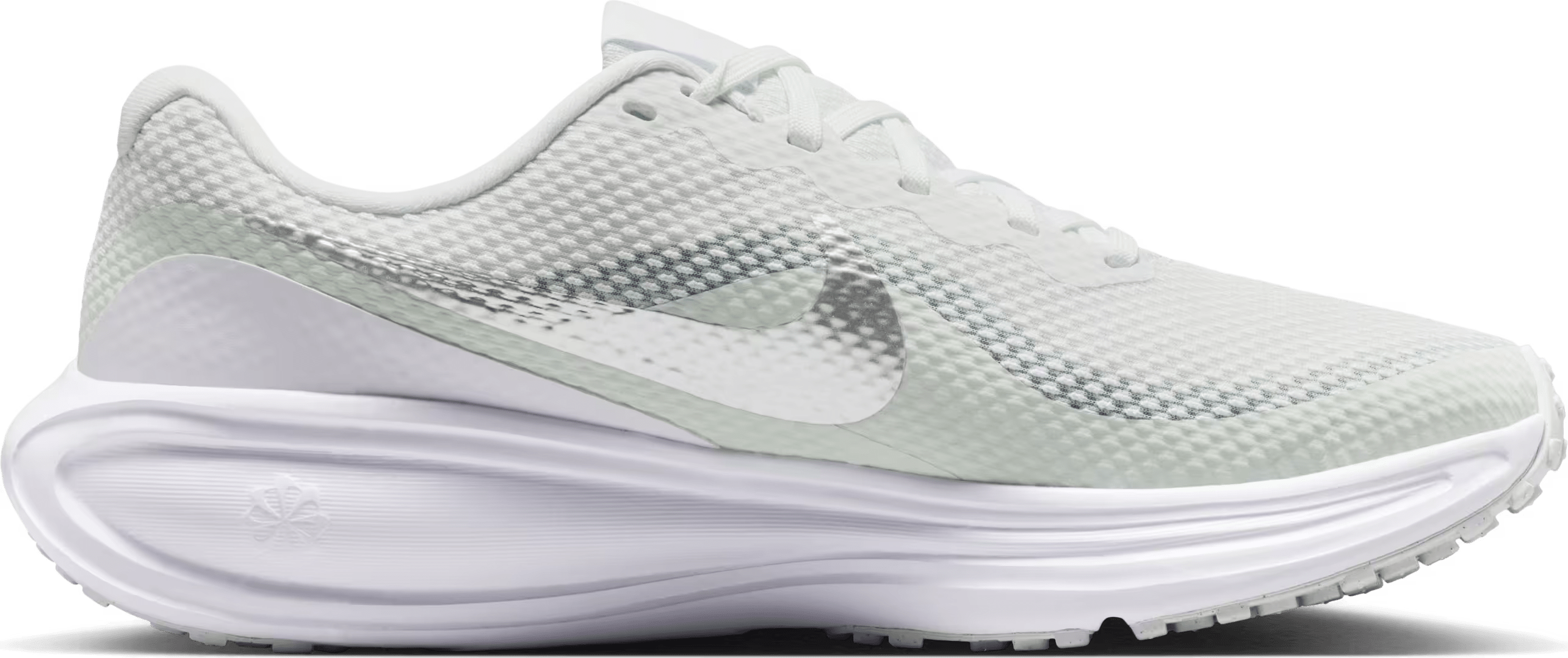 Nike Revolution 8 Off White Barely Green Silver (Women's)