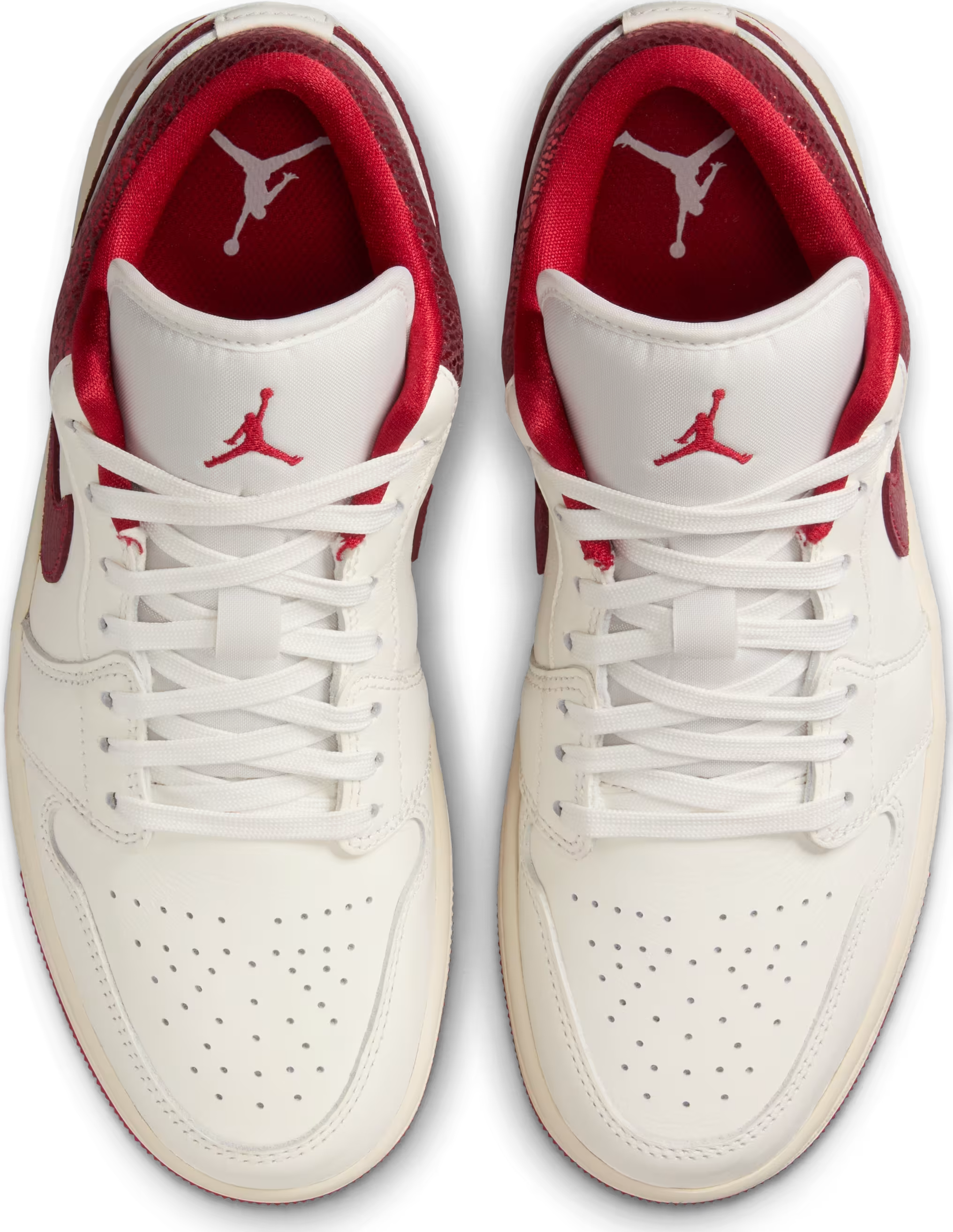 Air Jordan 1 Low SE Wmns "Metallic Red Swoosh"