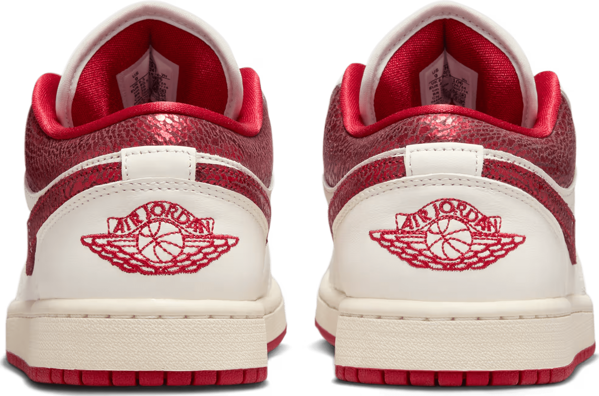 Air Jordan 1 Low SE Wmns "Metallic Red Swoosh"