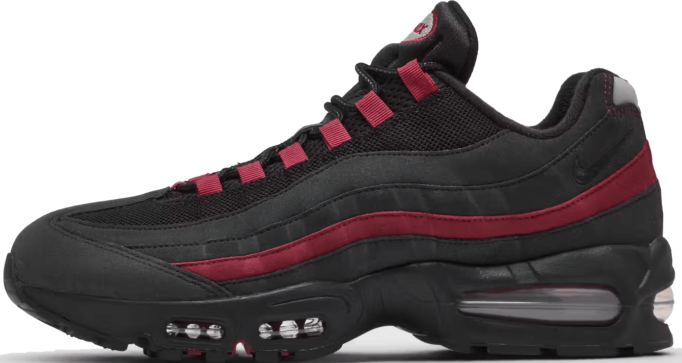 Nike Air Max 95 Big Bubble "Black Team Crimson"