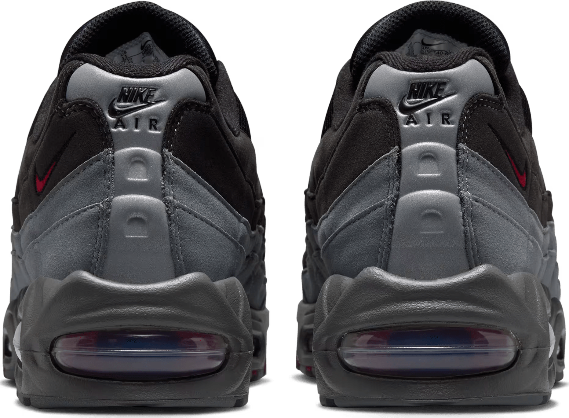 Nike Air Max 95 Big Bubble "Black Tough Red"